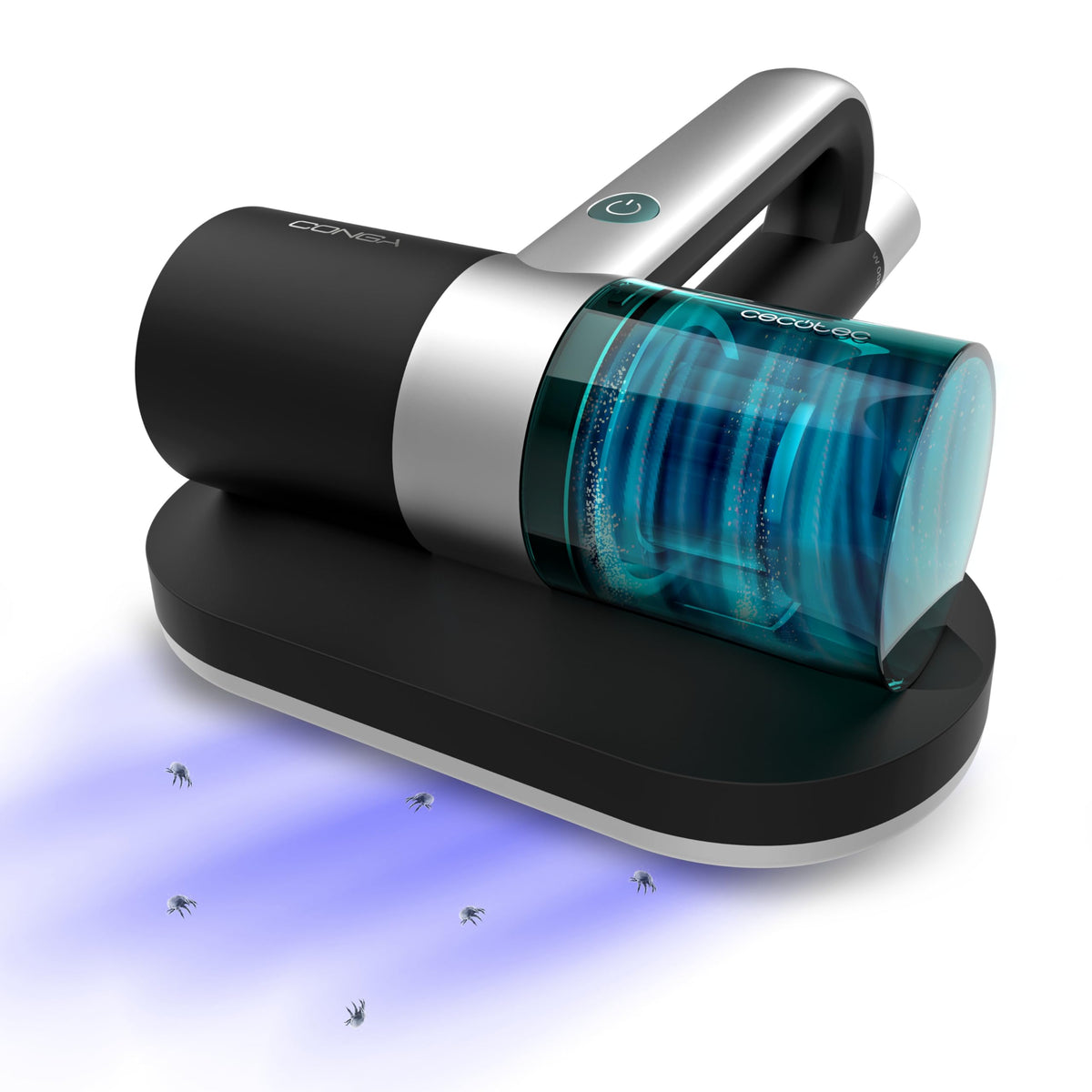 Cecotec Staubsauger für Matratzen mit UV Licht Conga Rockstar Matratzenreiniger