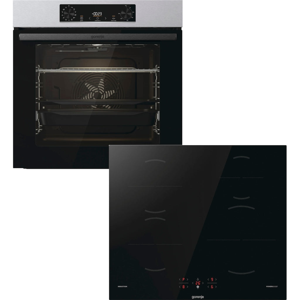 GORENJE Induktions Herd-Set Pacific Induktion 2021,  59,5 cm, edelstahl