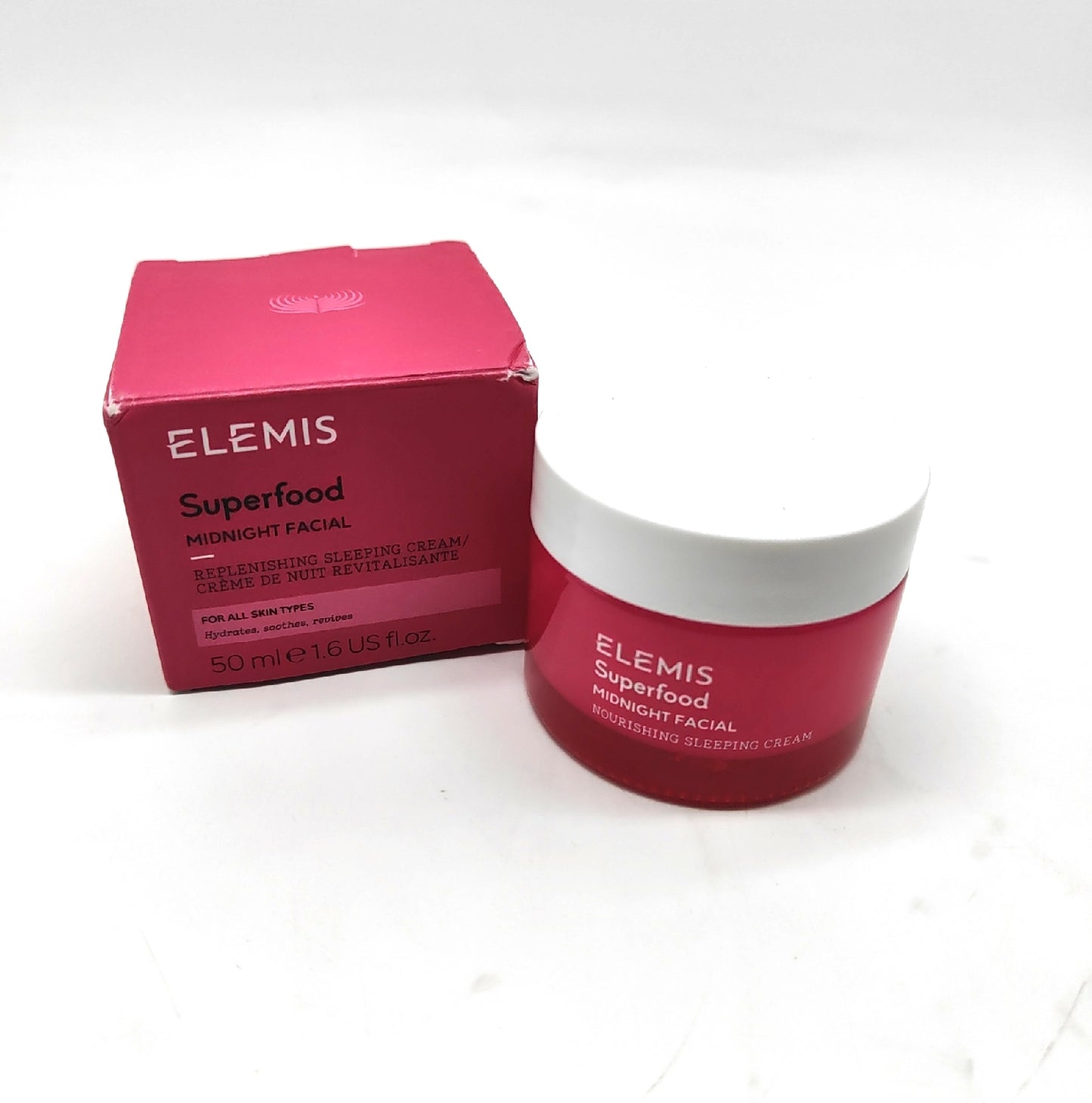 ELEMIS Superfood Midnight Facial klinisch bewiesen vegan Verpackung leicht beschädigt
