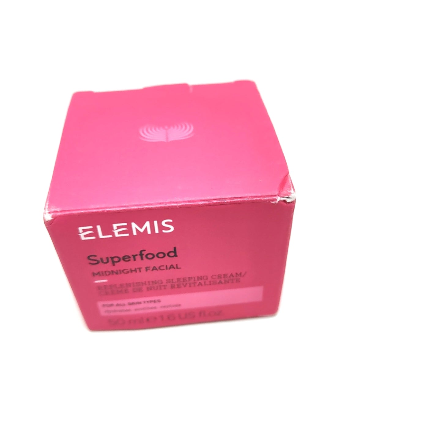 ELEMIS Superfood Midnight Facial klinisch bewiesen vegan Verpackung leicht beschädigt