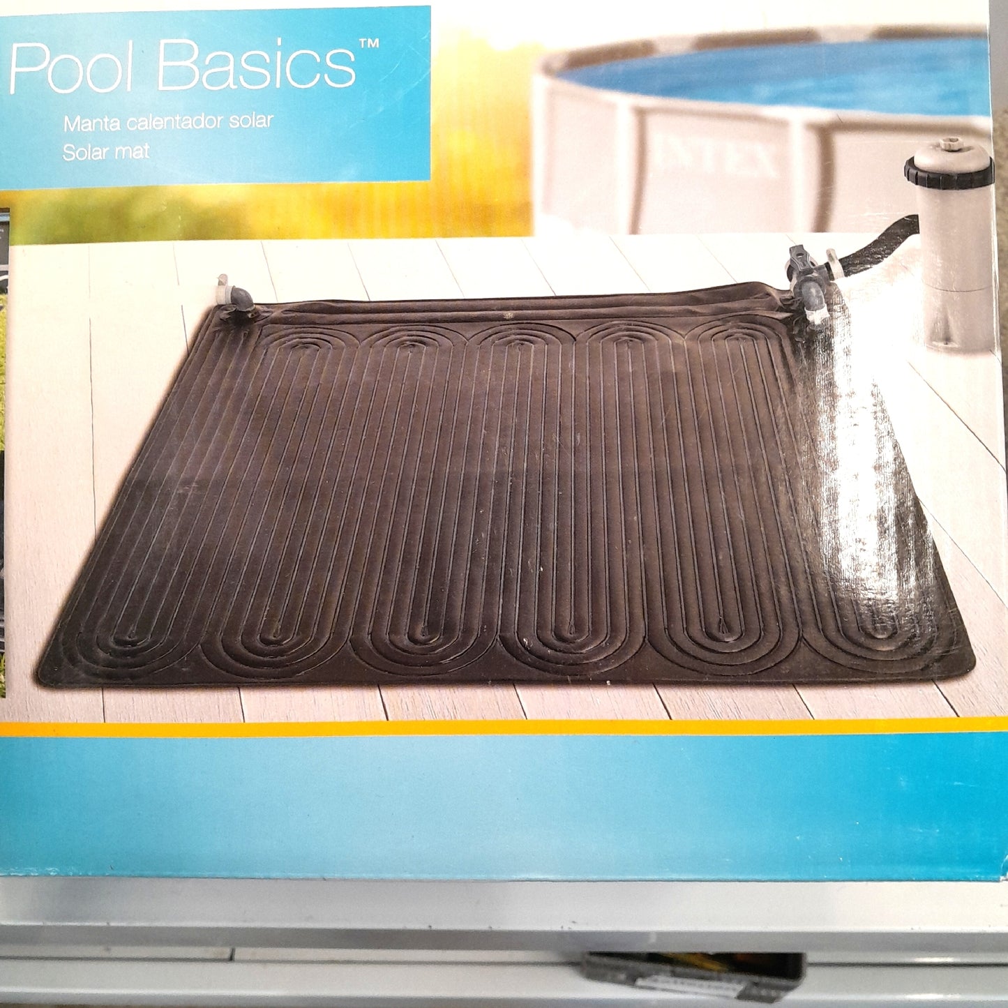 Intex Solarmatte Schwimmbadzubehör Poolzubehör 120 x Solarheizung Energie