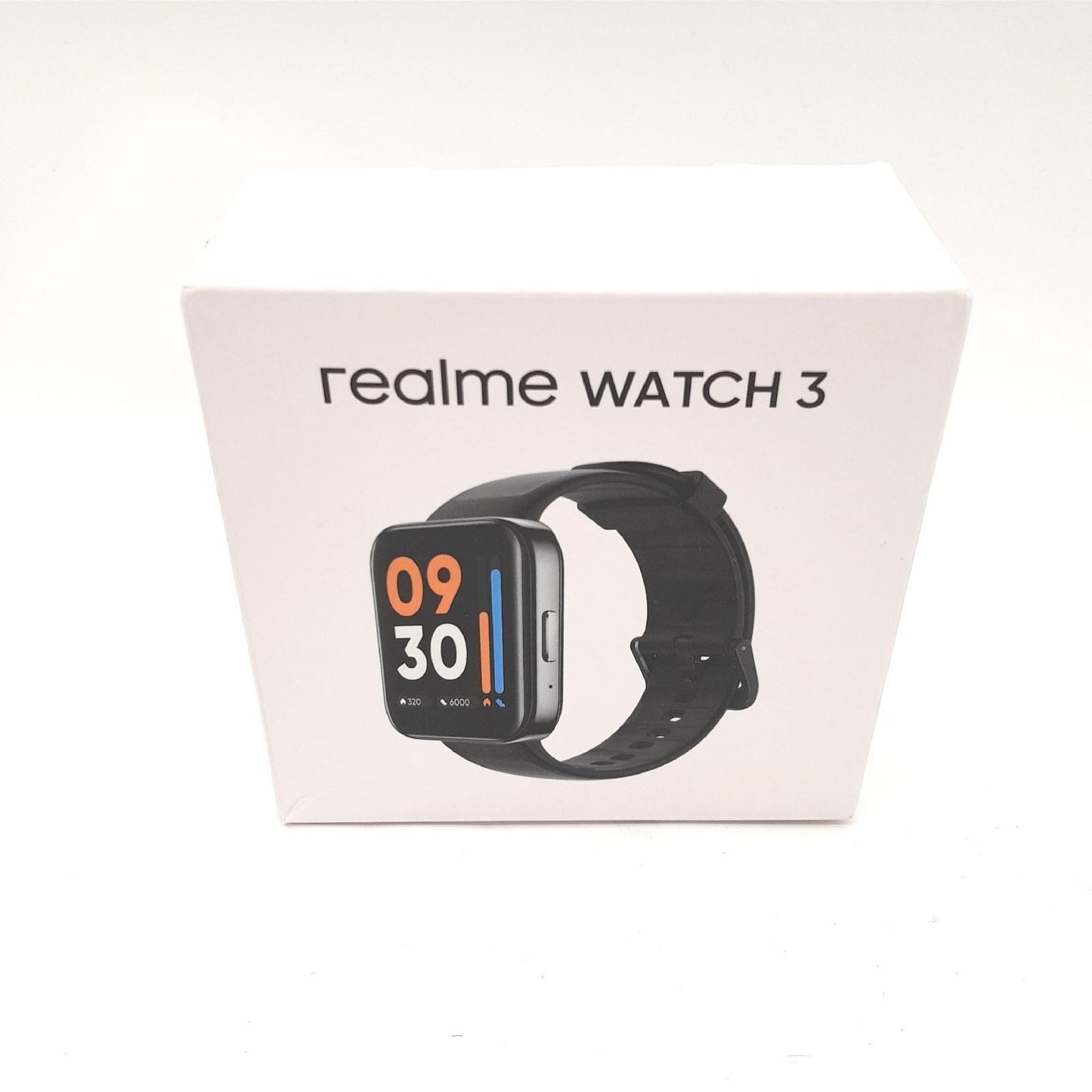 Realme Smartwatch Uhren Elektronik Watch 3 Schwarz EU Echtzeit Gesundheit Fitness