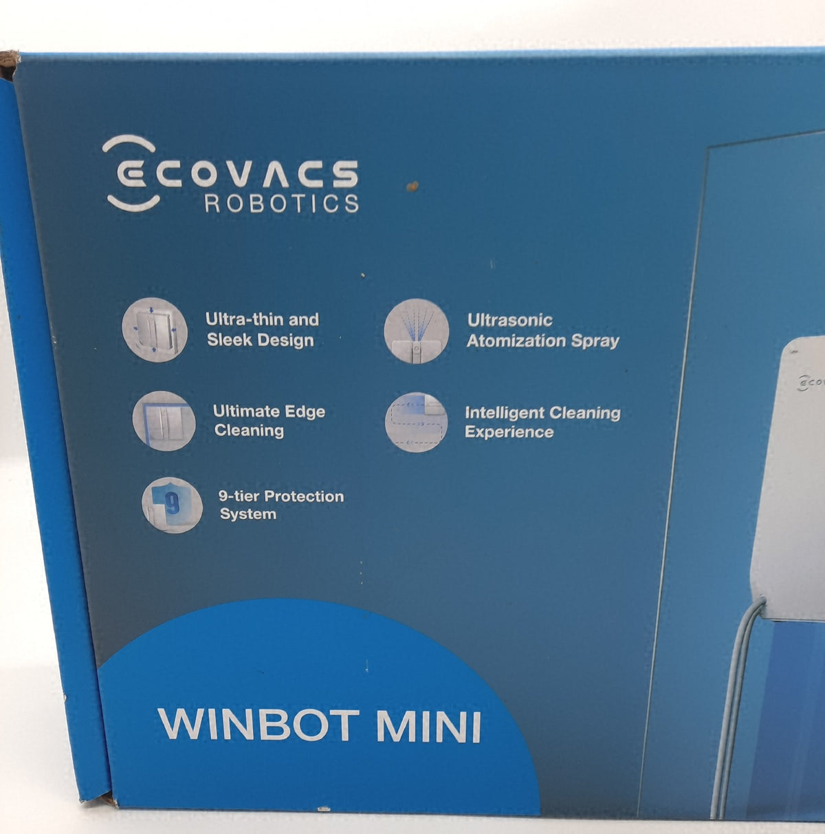 Ecovacs WINBOT Mini Fensterputzroboter kompaktes Design Doppel Düsen Robotic