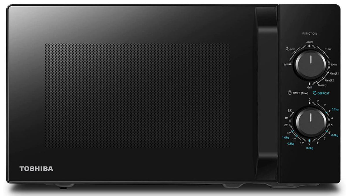 Toshiba Mikrowellenherd Küchengeräte MG20PF BK GE Grill Leistung Funktion