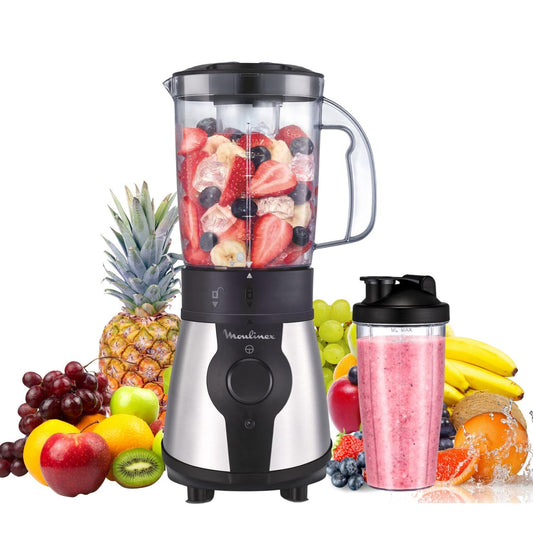 Moulinex Standmixer Küchengeräte Blend Go 300 W Leistungsstark Kunststoff