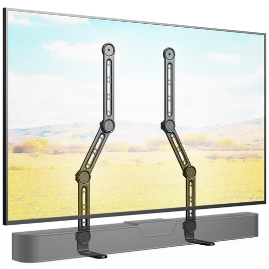IMtKotW Soundbar Halterung TV Zubehör passend zur Montage unter über TV Stabilität Bef