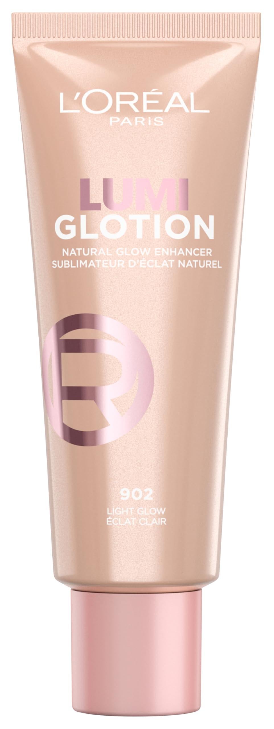 LOréal Paris Flüssiger Highlighter Make Up Lumi Glotion 902 Light Glow Strahlender