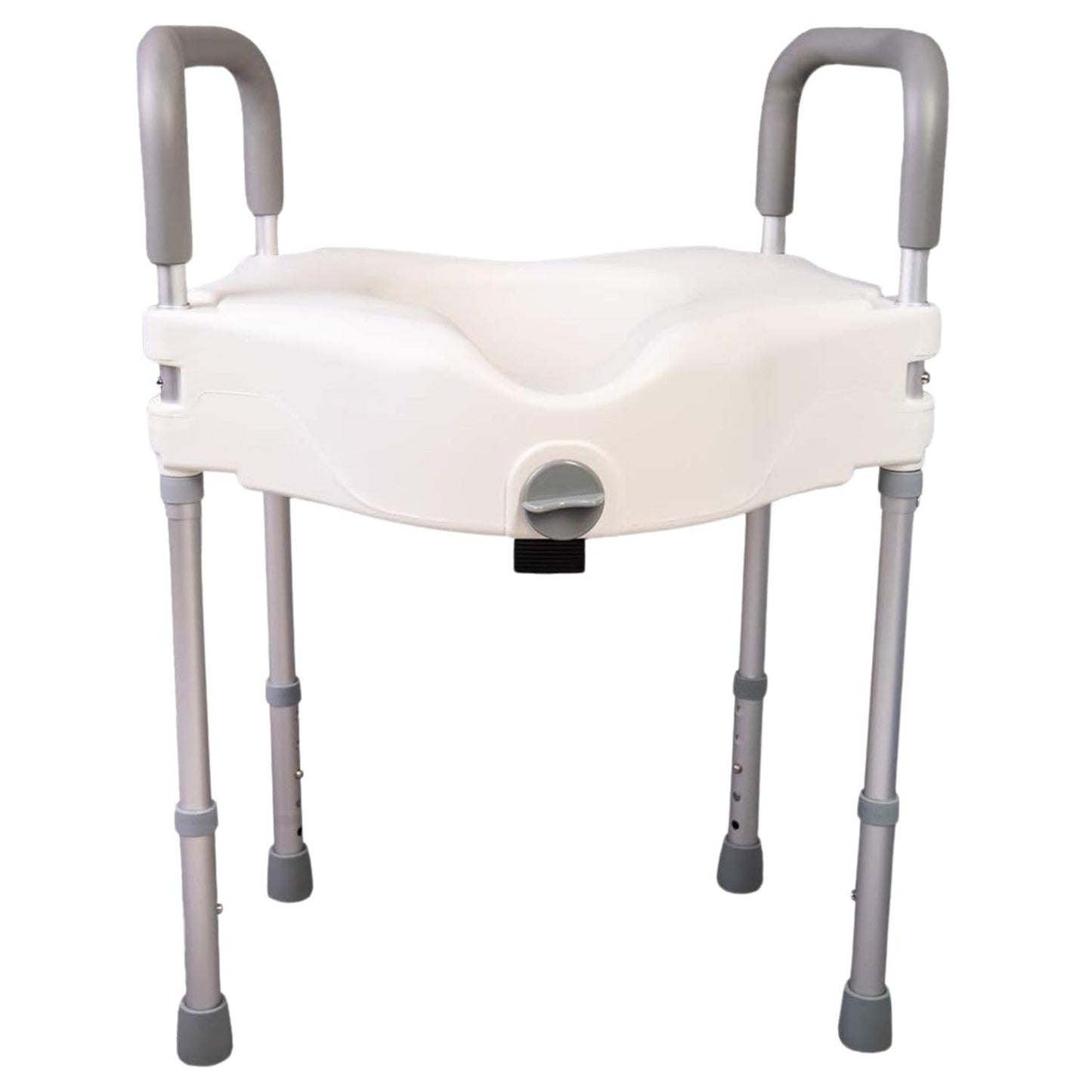 OrtoPrime WC-Heber Erwachsene gepolsterten Armlehnen höhenverstellbar WC-Stuhl