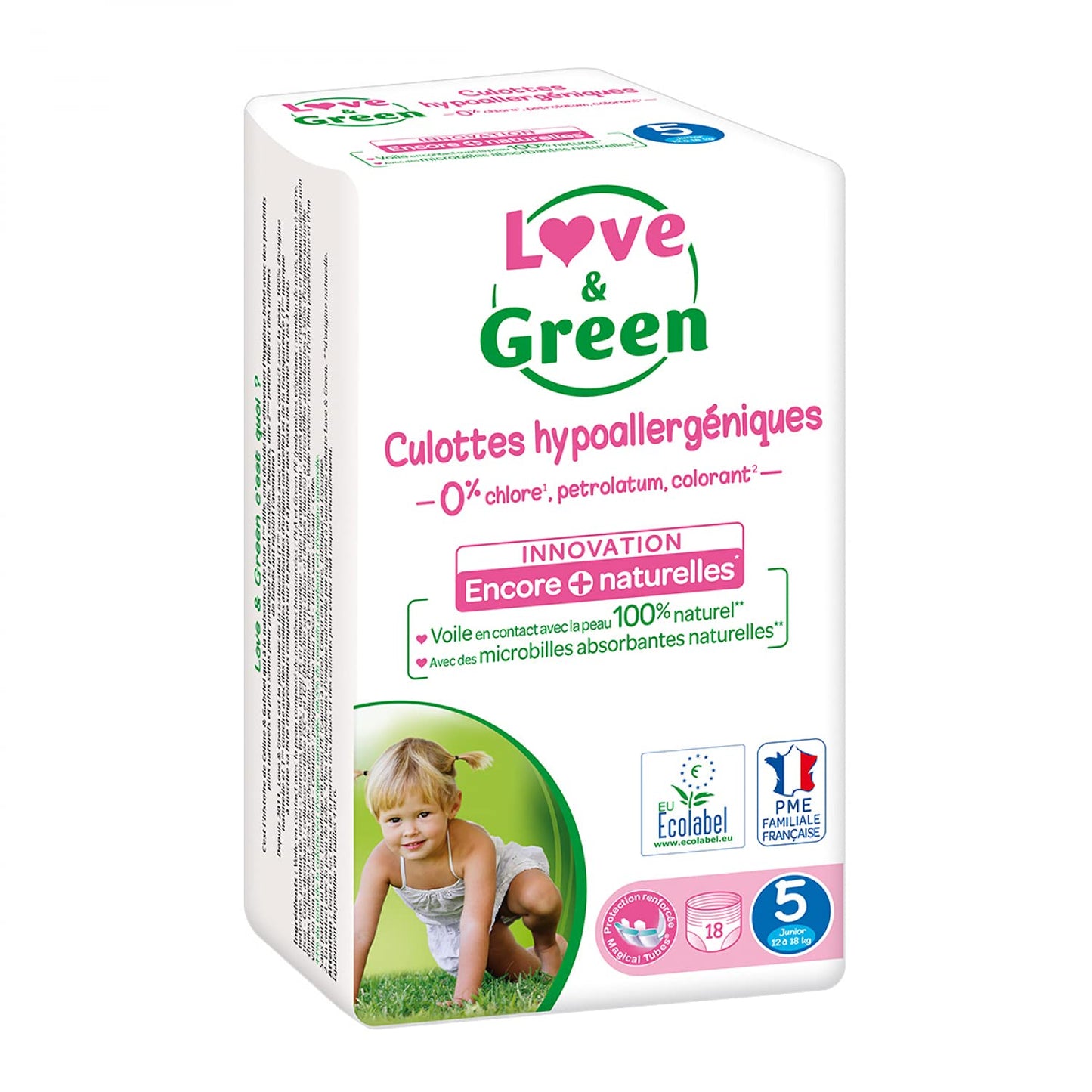 Love Green Windelhöschen Babybedarf Größe 5 12 18 kg ökologische nachhaltig umweltfreundlich