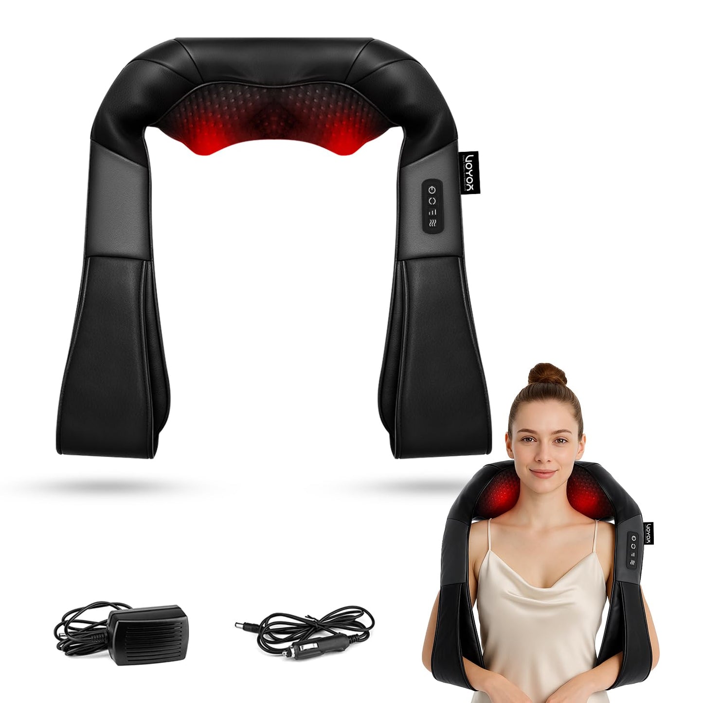 Voyor Health Nackenmassagegerät Massage Wellness PJ100 Entspannung für Nacken Schulter Rücken Ganzkörper