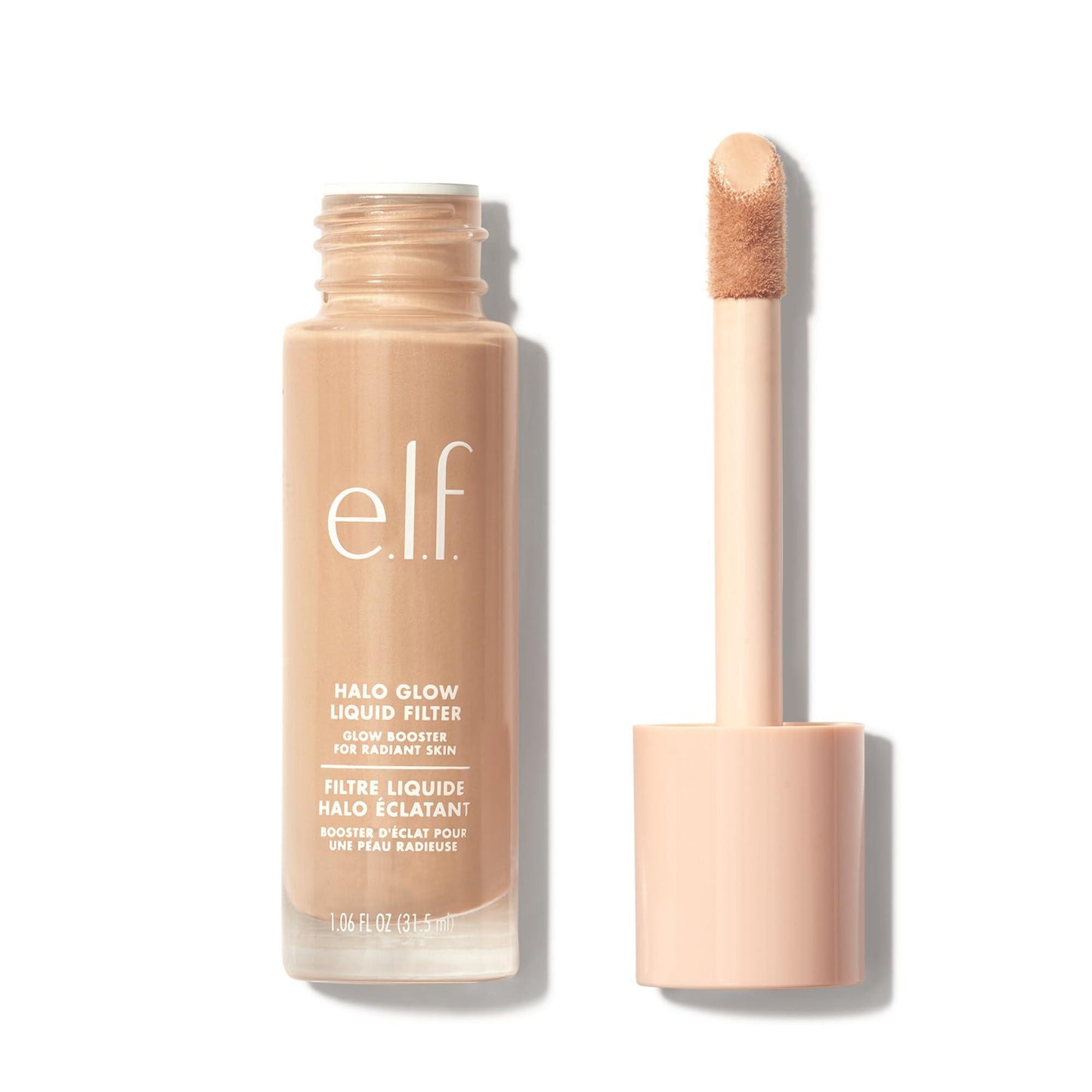 elf Teint Booster Make up e l f Halo Glow Liquid Filter strahlend