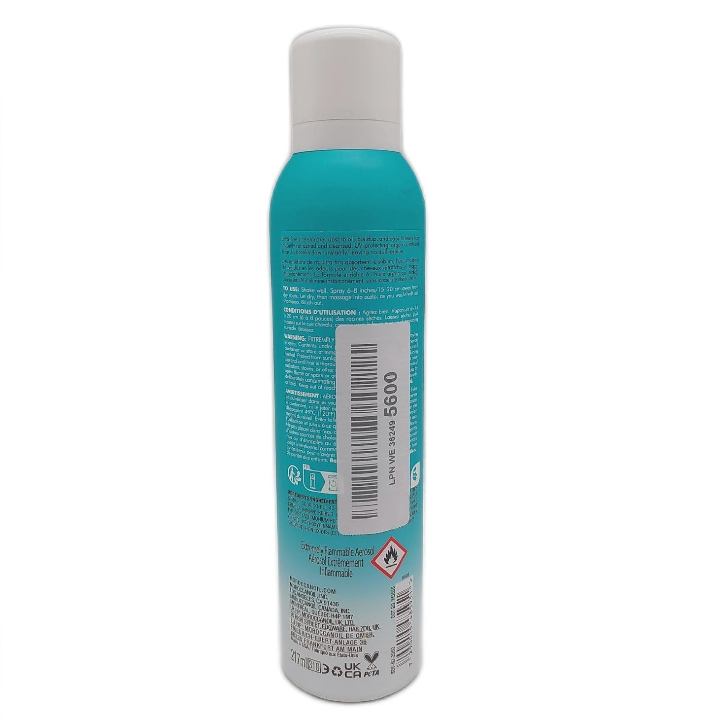 Moroccanoil Trockenshampoo Haarpflege Shampoo trocken 217ml Farbschutz