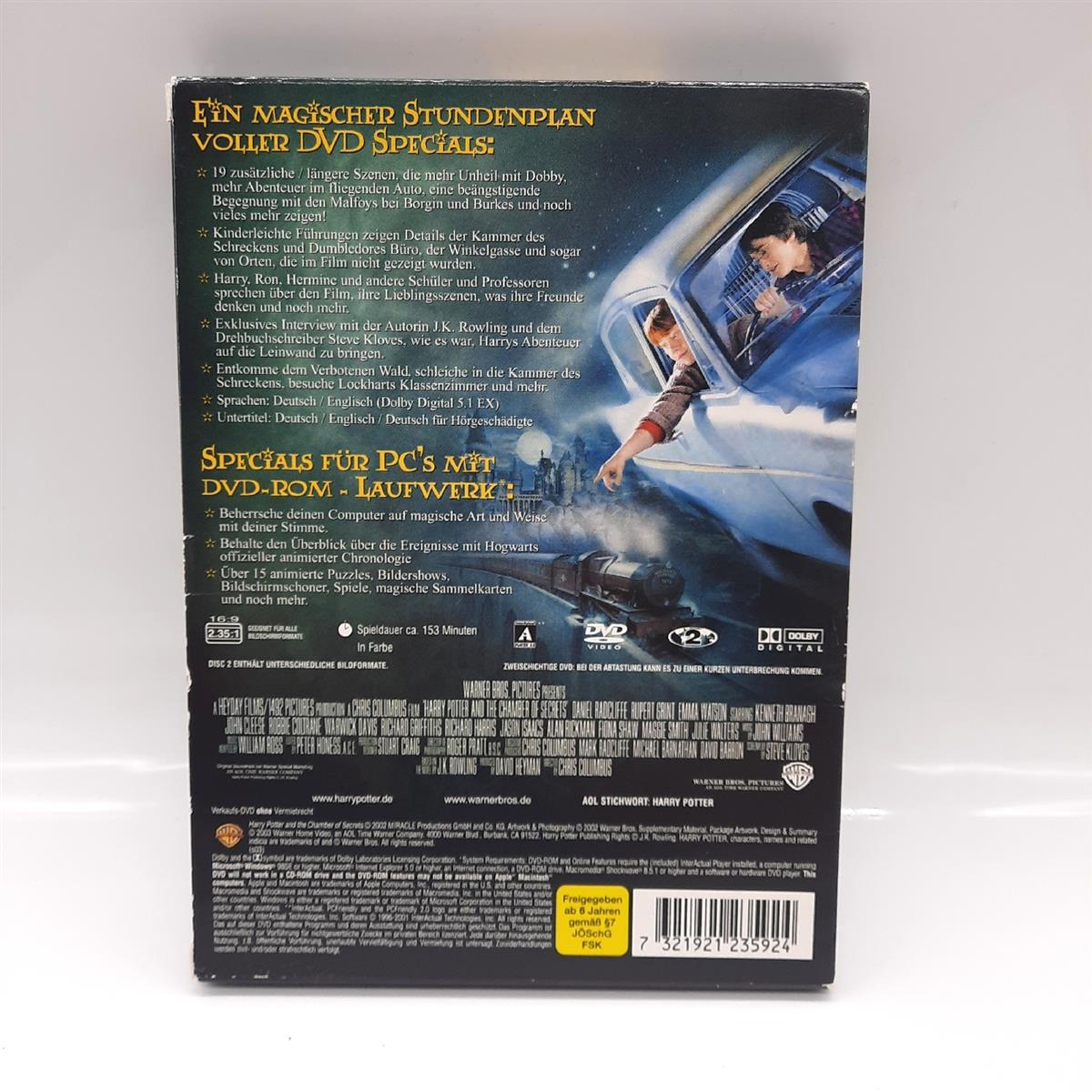 Harry Potter und die Kammer des Schreckens (2 DVDs)