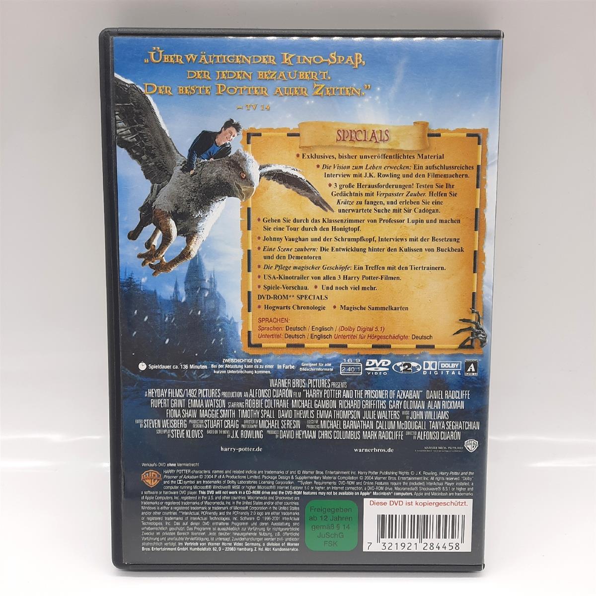 Harry Potter und der Gefangene von Askaban (2 DVDs)