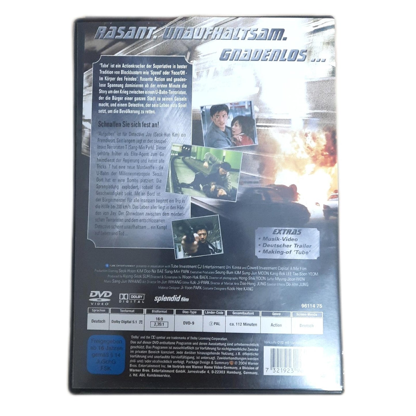 Tube - Schnallen Sie sich fest an, Action, Deutsch, FSK 16, Seok-Hun Kim