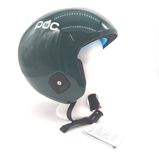 Poc Skihelm Helm Ski Rennsport Skull Dura X Spin Schutz Moldanite Grün XL XXL 59 62Cm