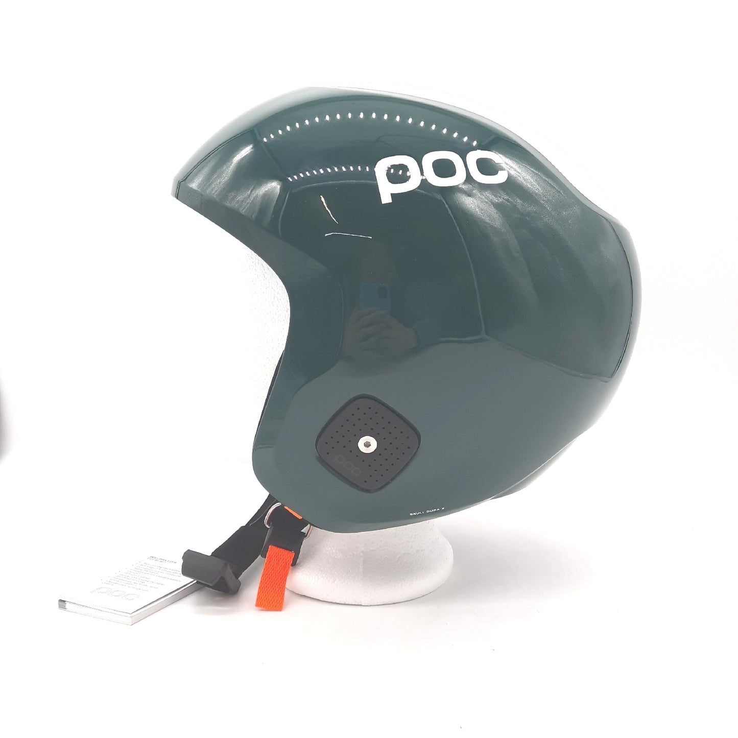 Poc Skihelm Helm Ski Rennsport Skull Dura X Spin Schutz Moldanite Grün XL XXL 59 62Cm