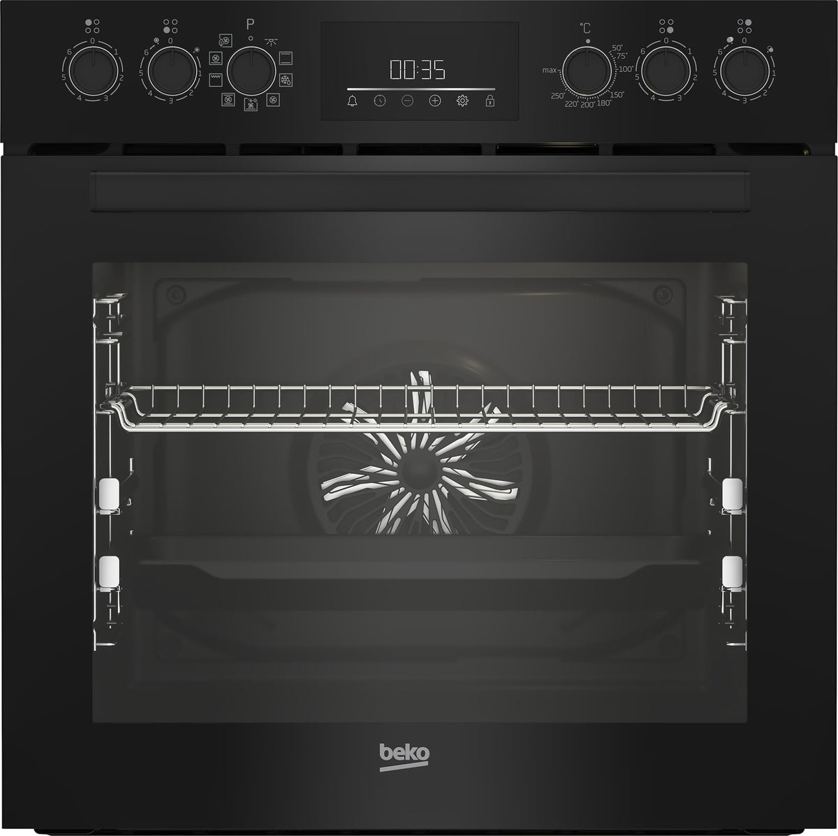 BEKO Induktions Herd-Set BBUM17341BE, 60 cm, schwarz