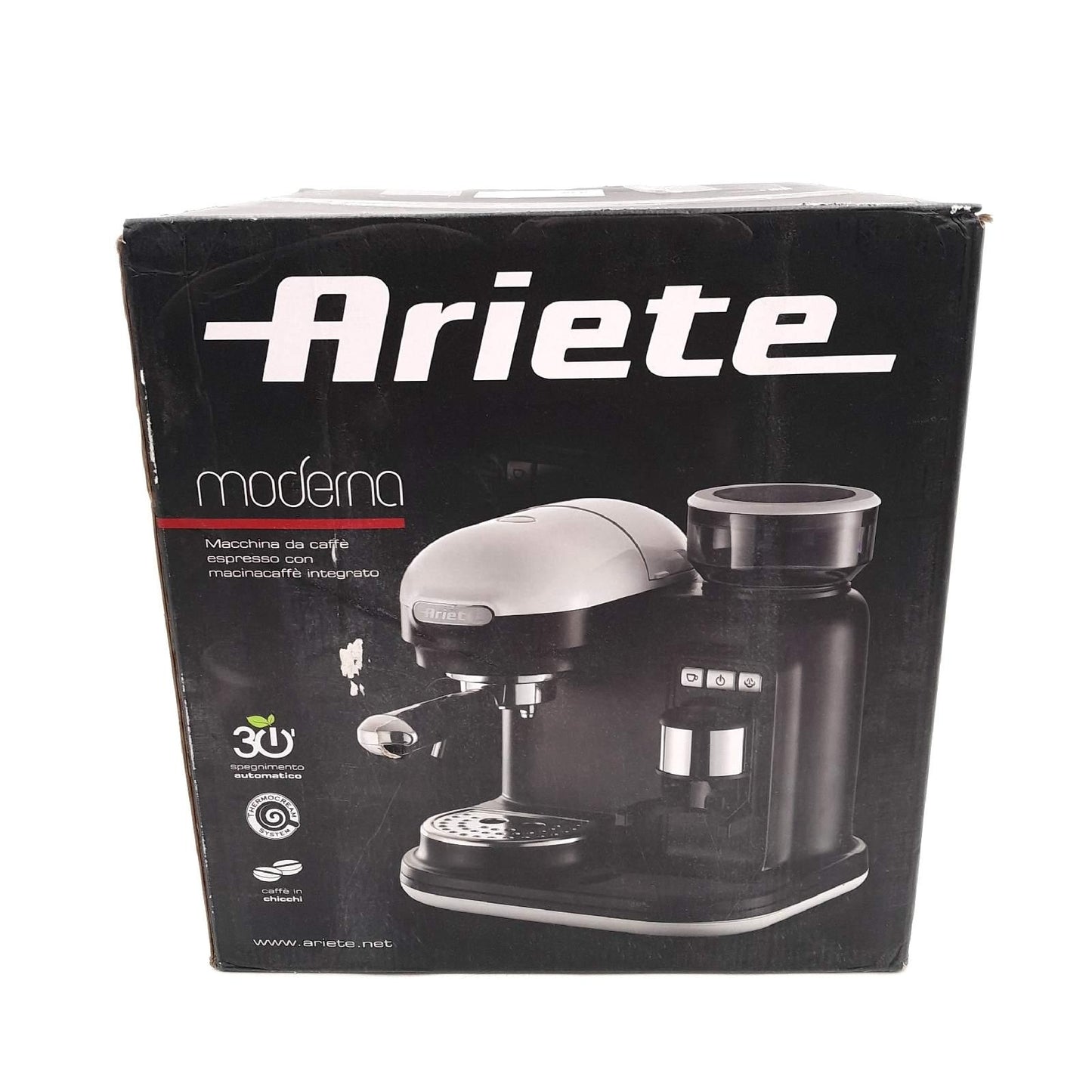 Ariete Kaffeemaschine Haushaltsgeräte 1318 integrierte Kaffeemuhle kraft