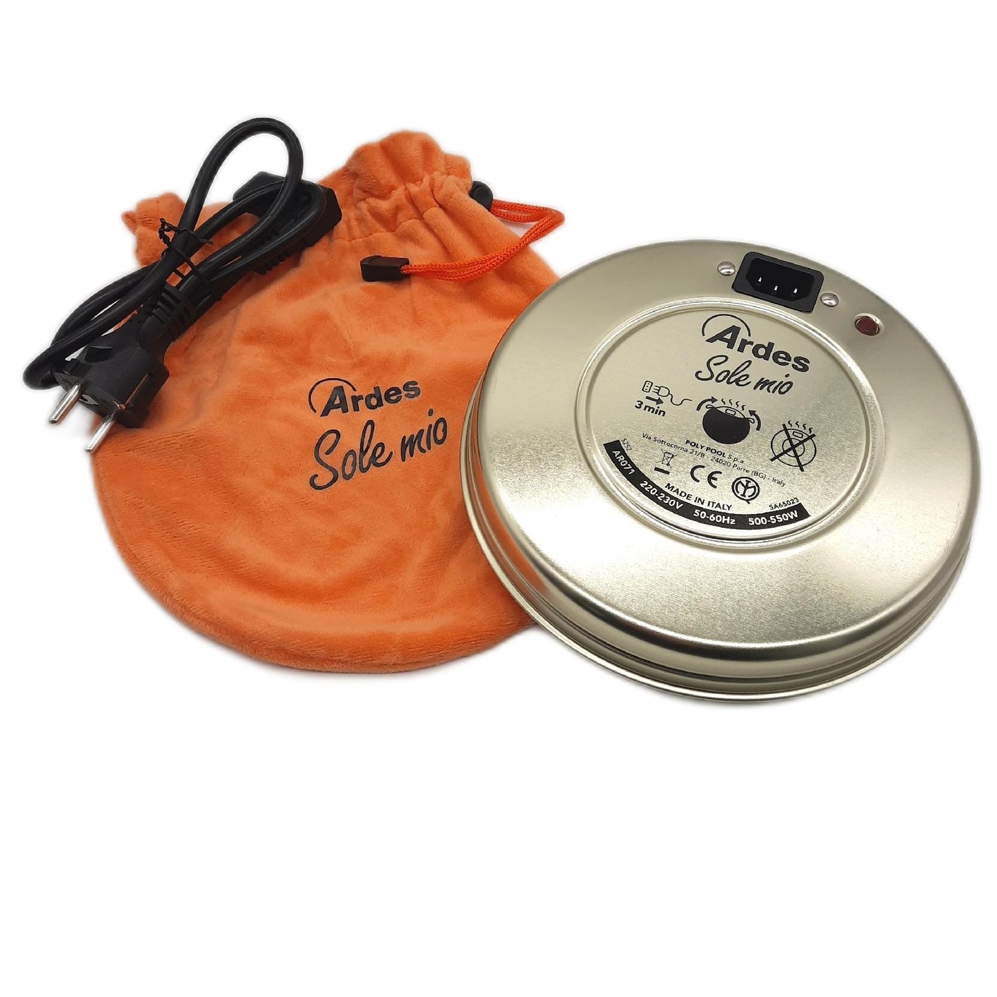 Ardes Sole Mio Elektrowärmer mit Spionlampe und Sicherheitsthermostat, Bronze, O