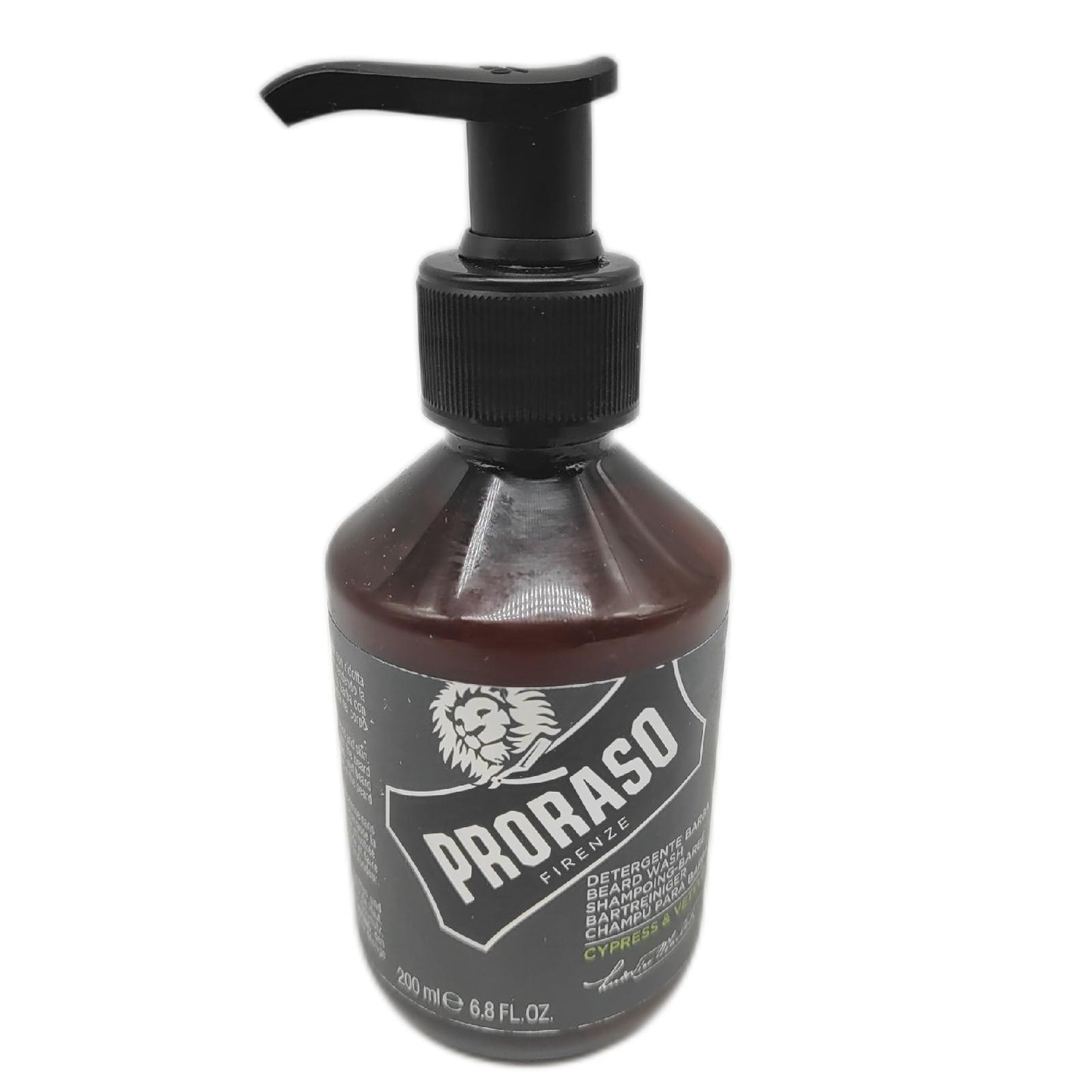Proraso Bartshampoo Bartpflege Detergente Barba Cypress Vetyver 200 ml