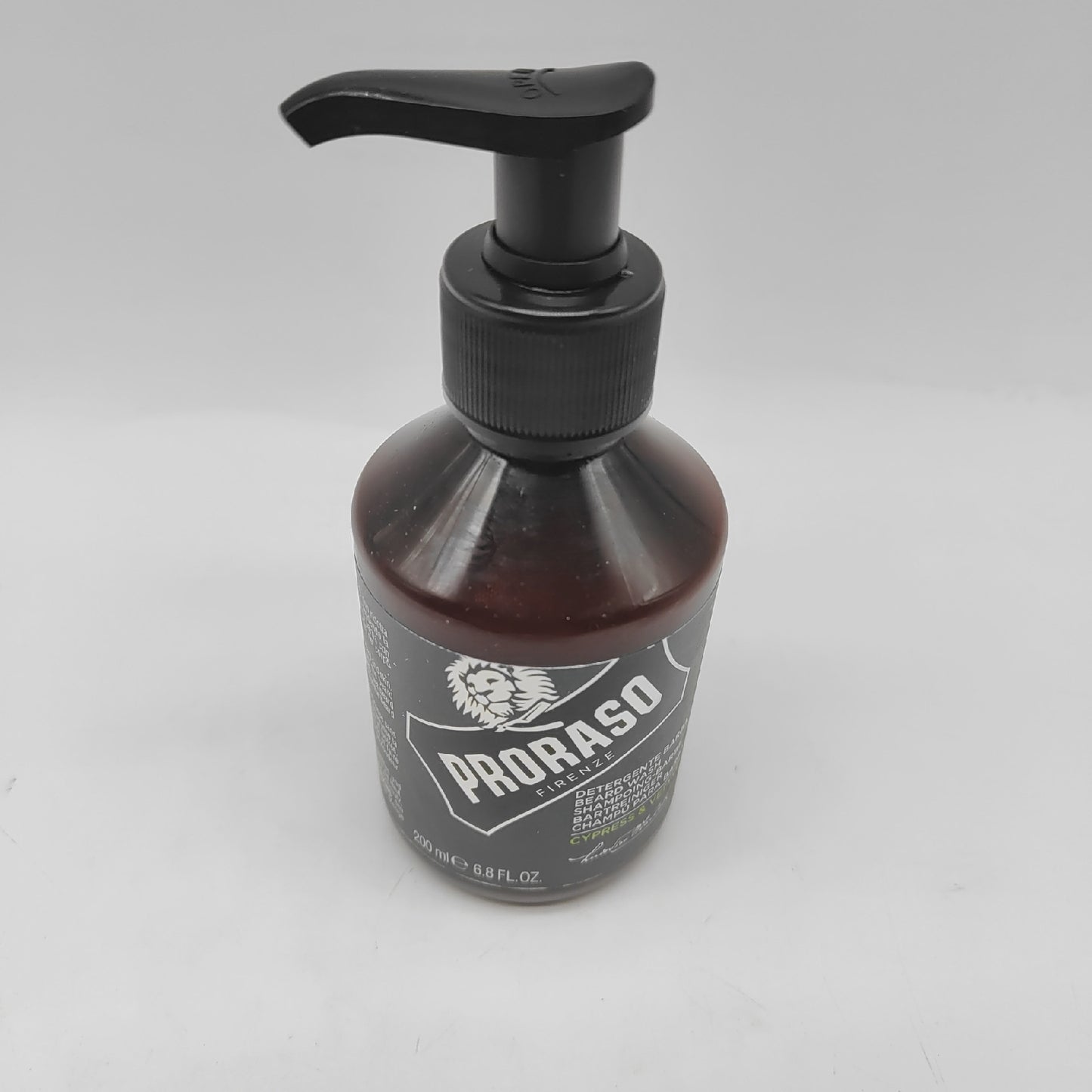 Proraso Bartshampoo Bartpflege Detergente Barba Cypress Vetyver 200 ml