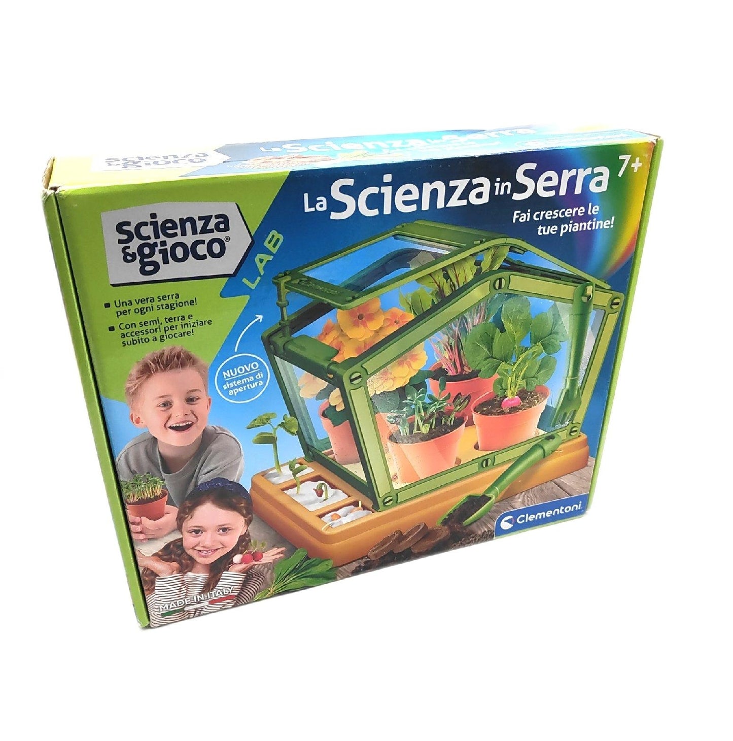 Clementoni Lernspiel Wissenschaft Spielzeug 19365 Wissenschaft im Gewachshaus Experimentieren entdecken