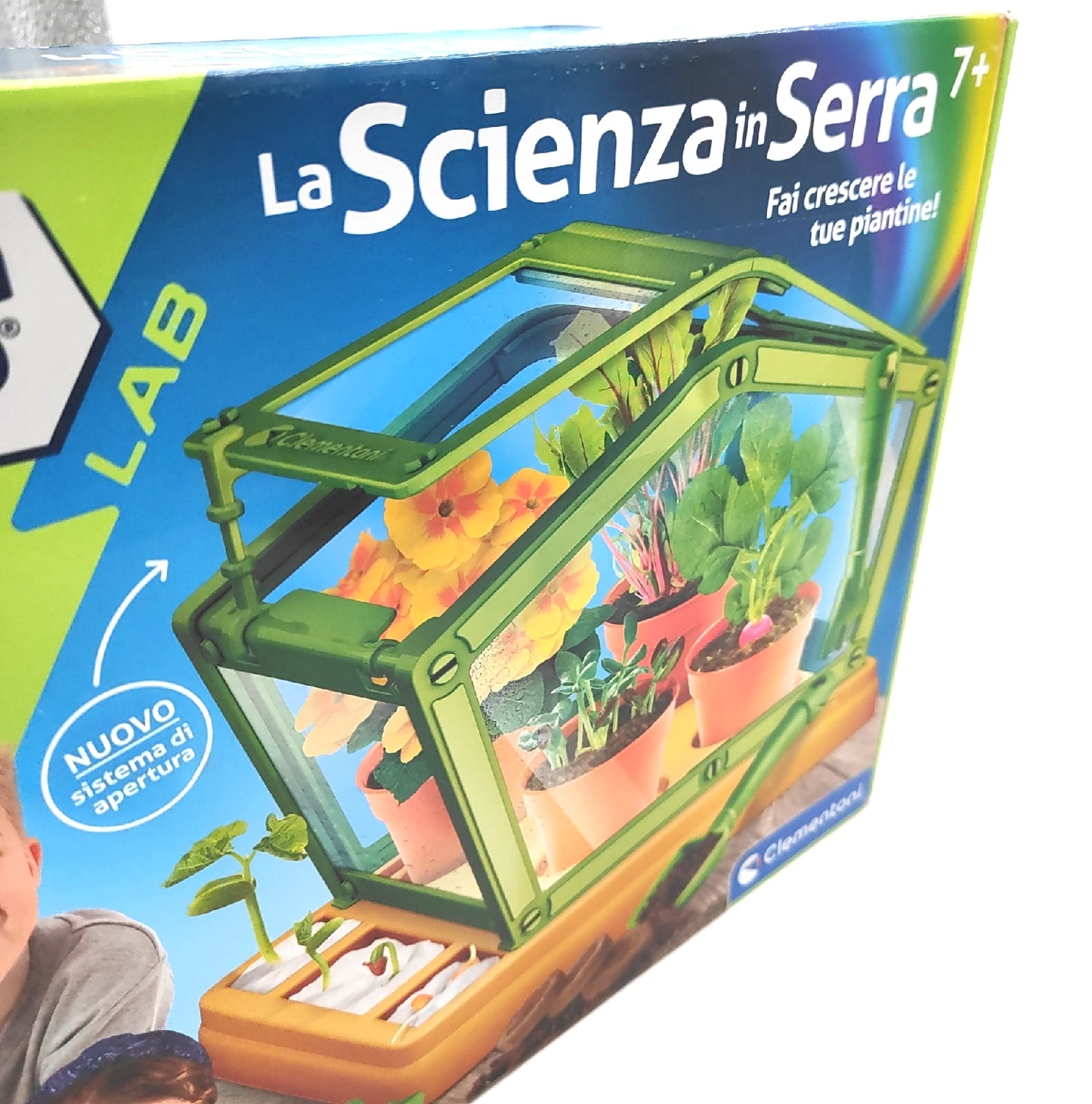 Clementoni Lernspiel Wissenschaft Spielzeug 19365 Wissenschaft im Gewachshaus Experimentieren entdecken