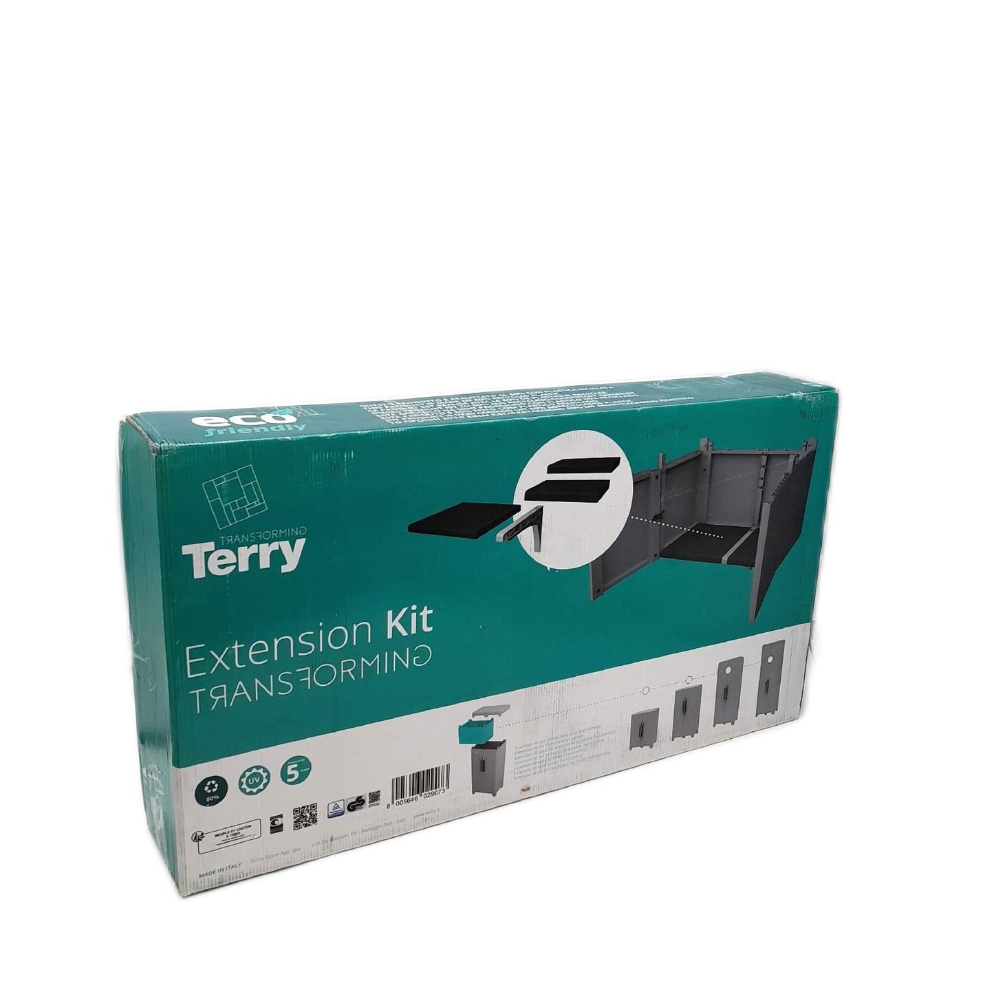 Terry Kunststoffschrank Erweiterung Aufbewahrung Modul Modularer Schrank 43 6 x