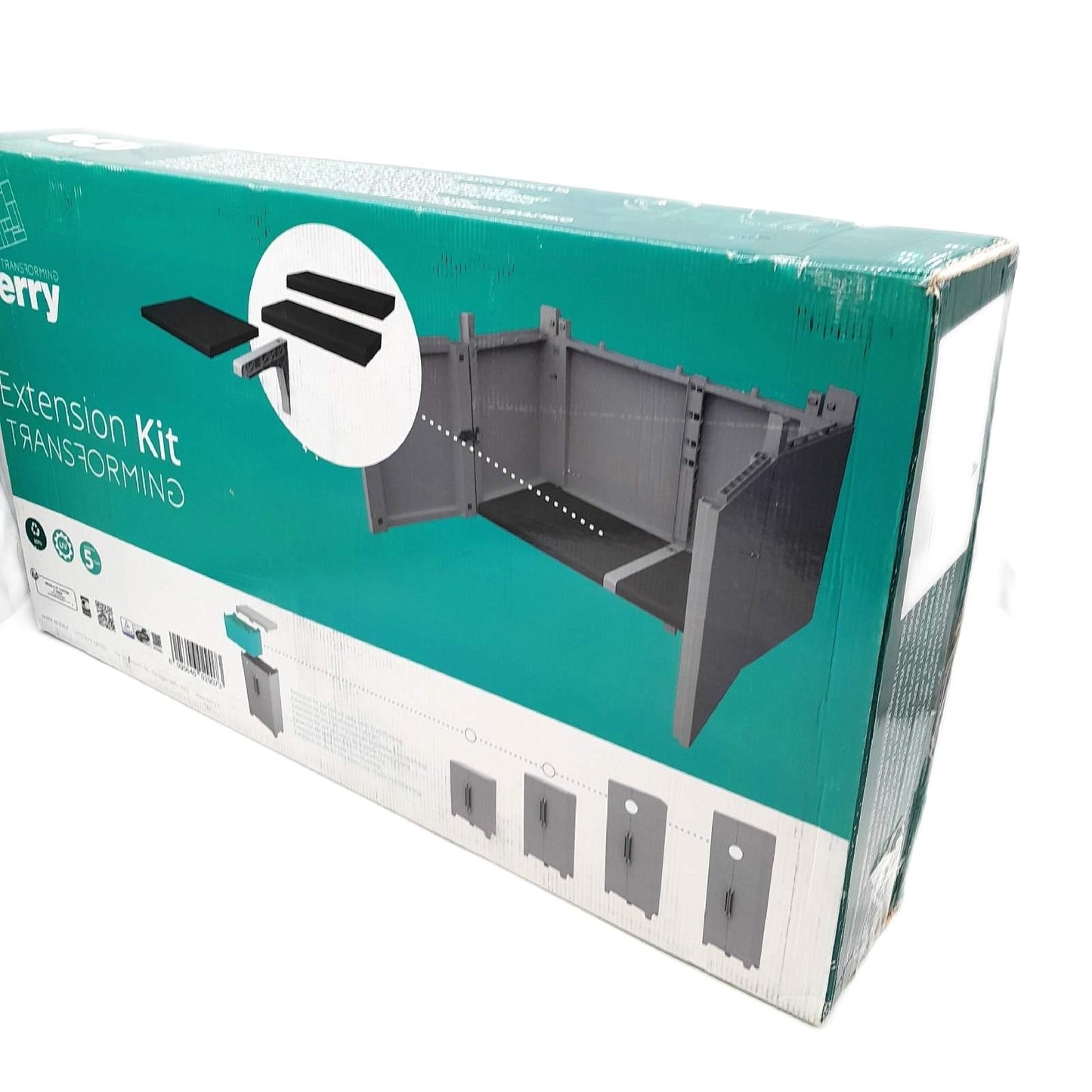 Terry Kunststoffschrank Erweiterung Aufbewahrung Modul Modularer Schrank 43 6 x