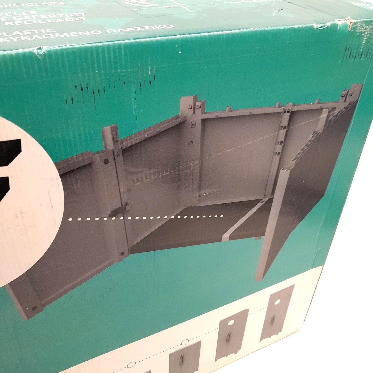 Terry Kunststoffschrank Erweiterung Aufbewahrung Modul Modularer Schrank 43 6 x