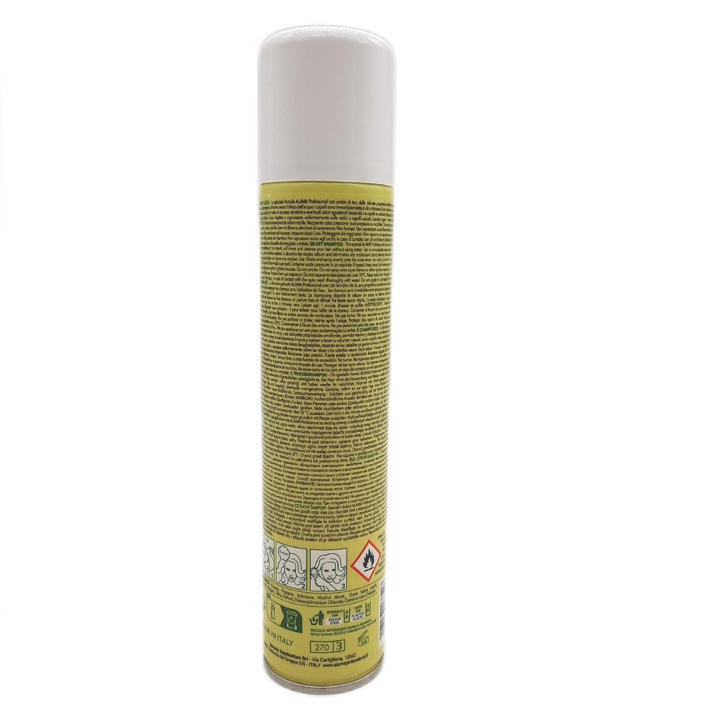 Alama Trockenshampoo Haarpflege Professional Gelb 200 Milliliter frisch