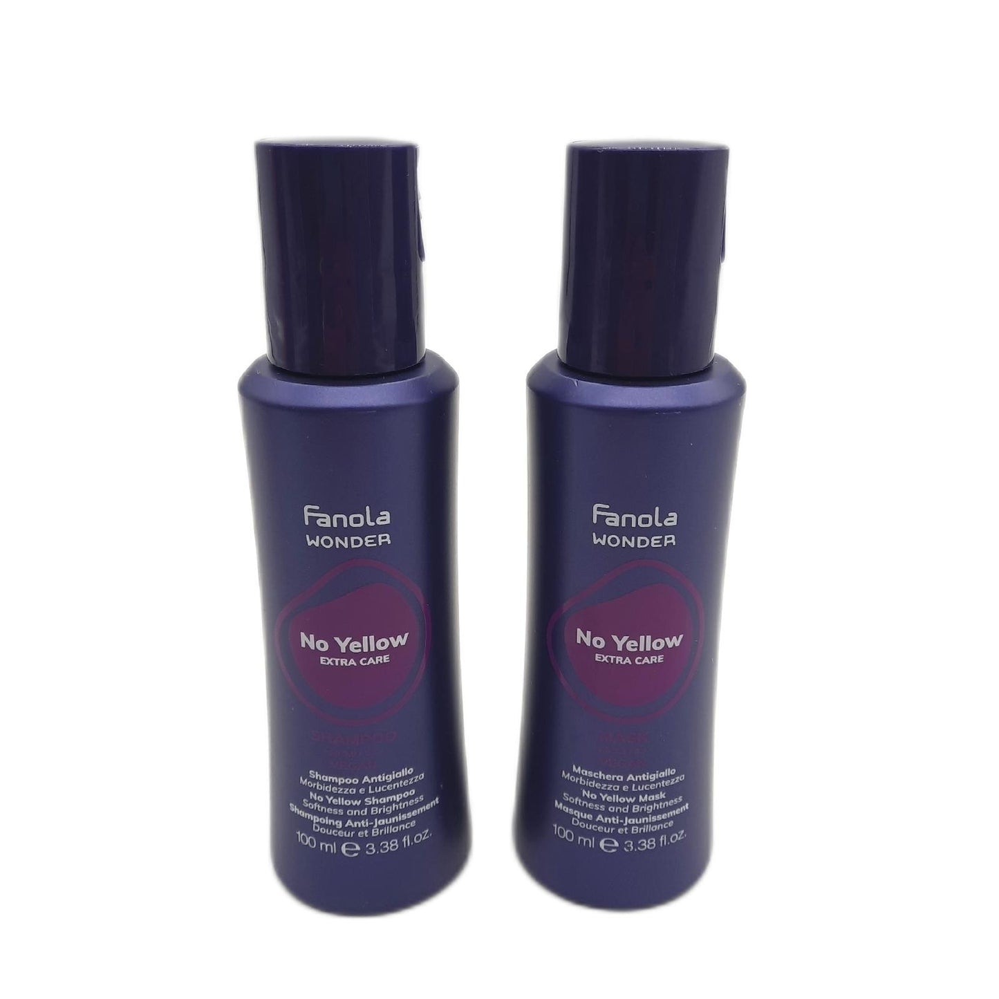Fanola Haarpflege Set Shampoo Maske No Yellow Christmas Box Anti Gelbstich Glanz Geschmeid