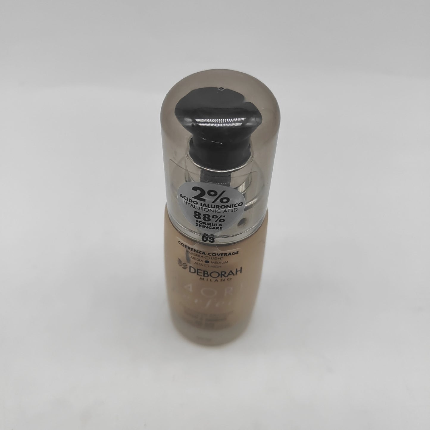 Deborah Milano Flüssige Foundation Make Up 24 Hour Perfect Hydrating SPF 20 Caramel Te