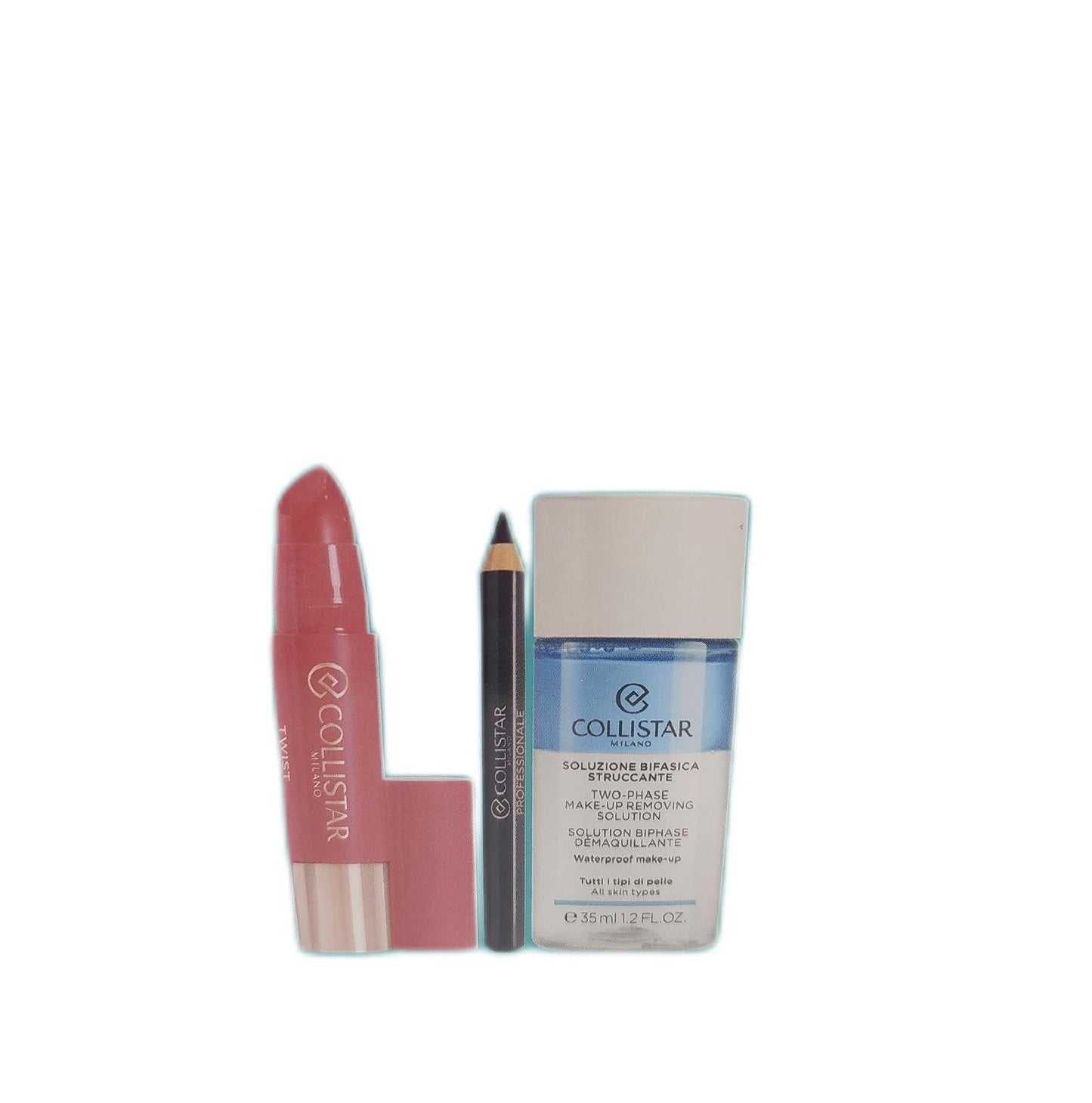 Collistar Geschenkset Damen Beauty Kosmetik Twist Balmy Gloss Mini Professional Pencil Pflege