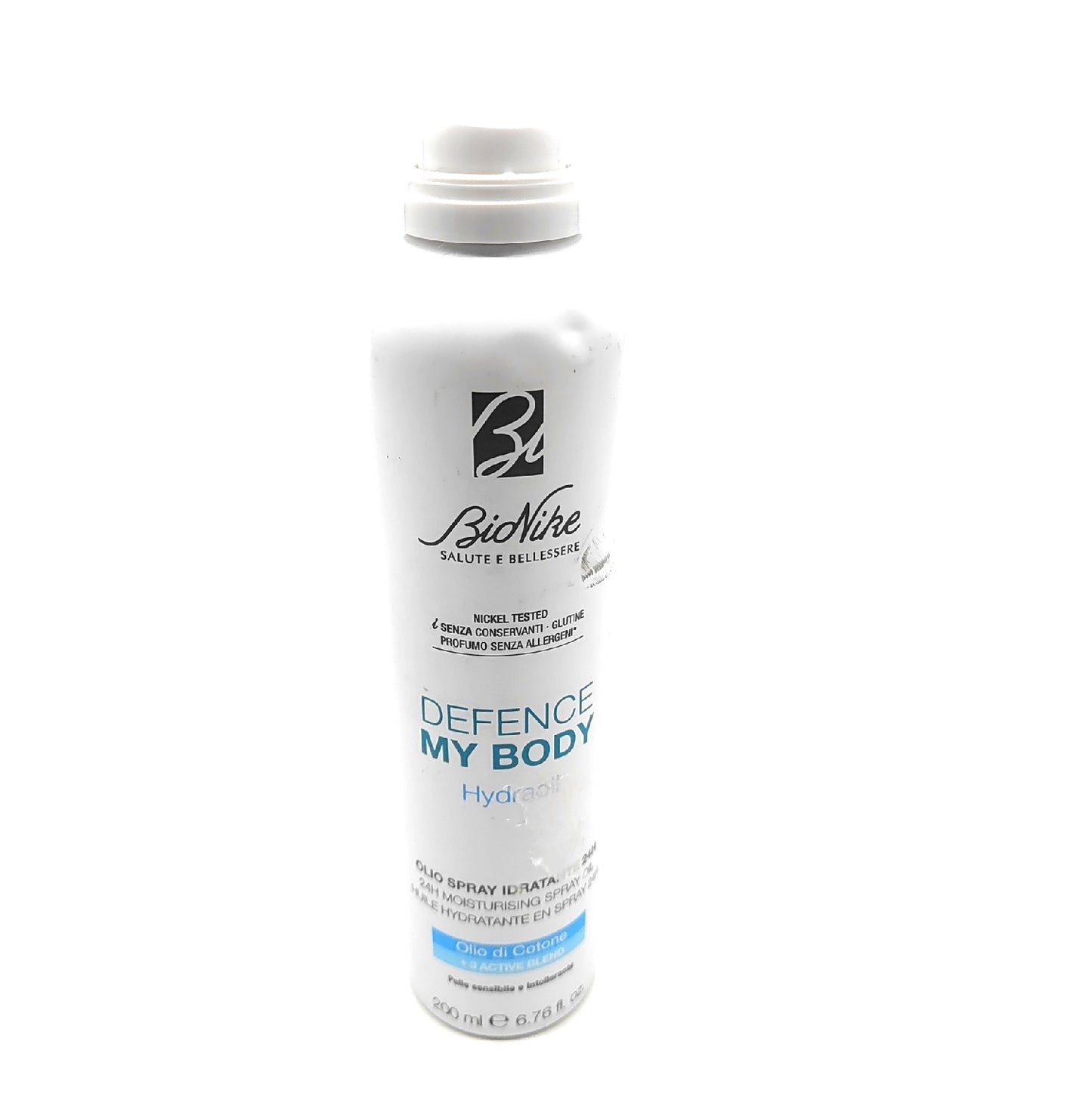 BioNike Ölspray Körperpflege Defence My Body HydraOil 24 Stunden beruhigend für empfindliche
