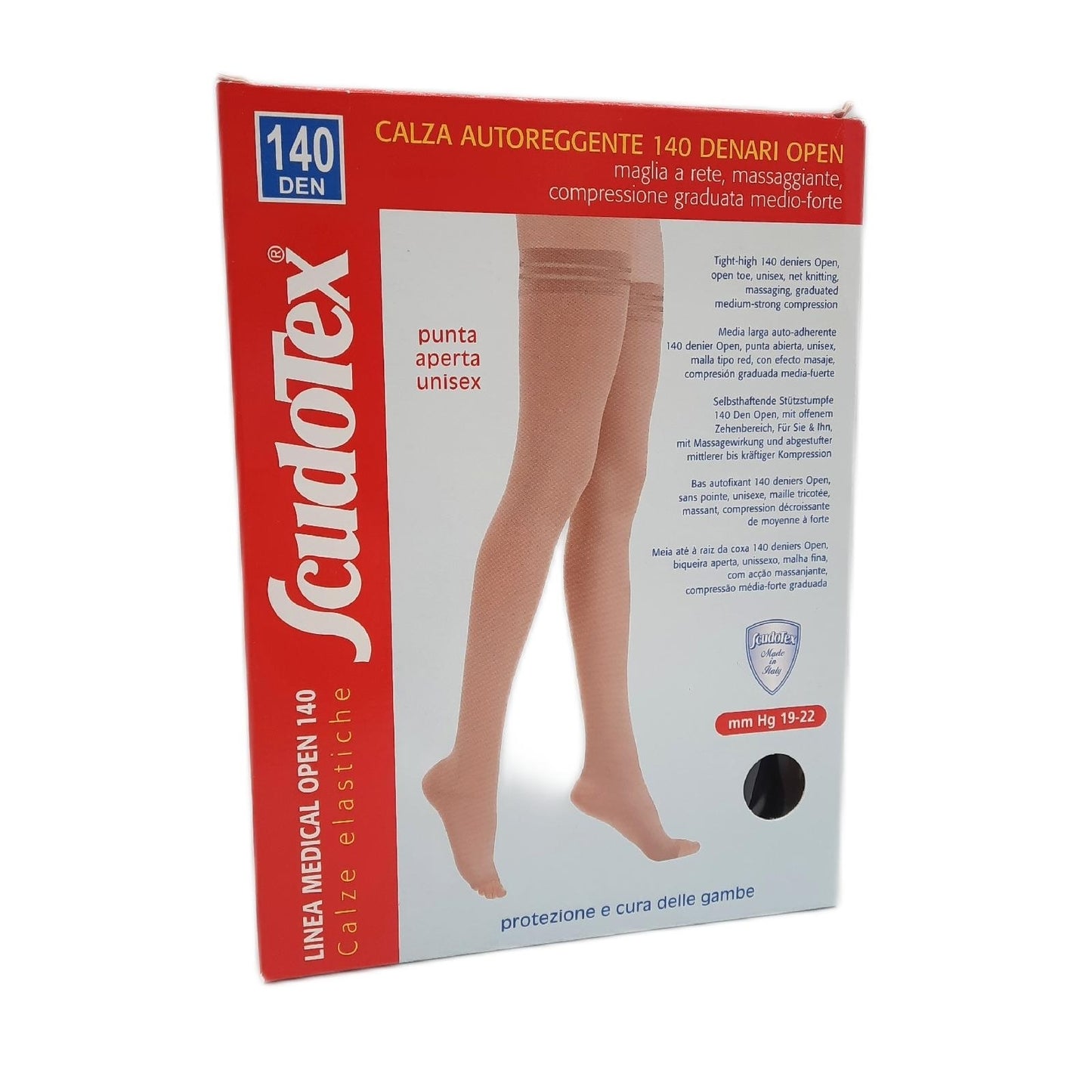 SCUDOTEX Hold-ups Open Schwarz Größe 2 140 Denier Misc Health Care (14,24)