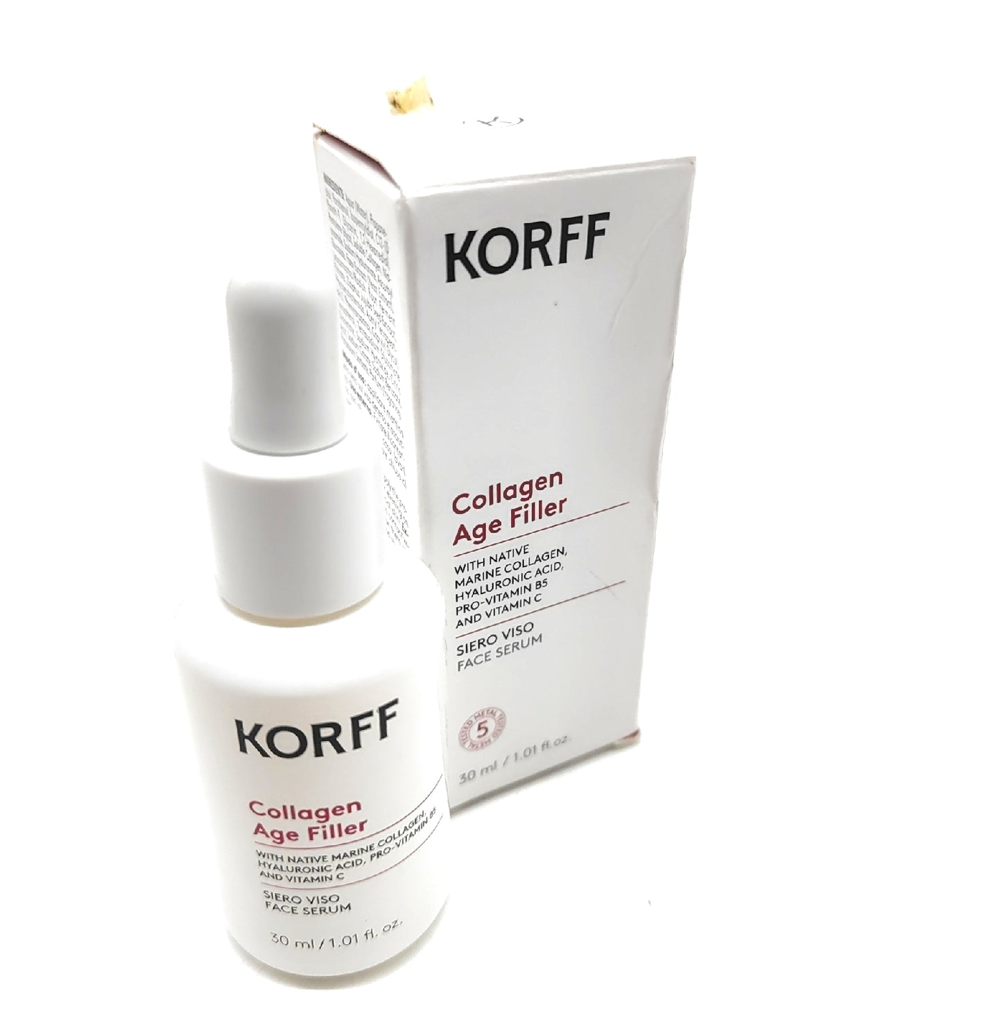 Korff Gesichtsserum Gesichtspflege Collagen Age Filler intensive Korrektur gegen F