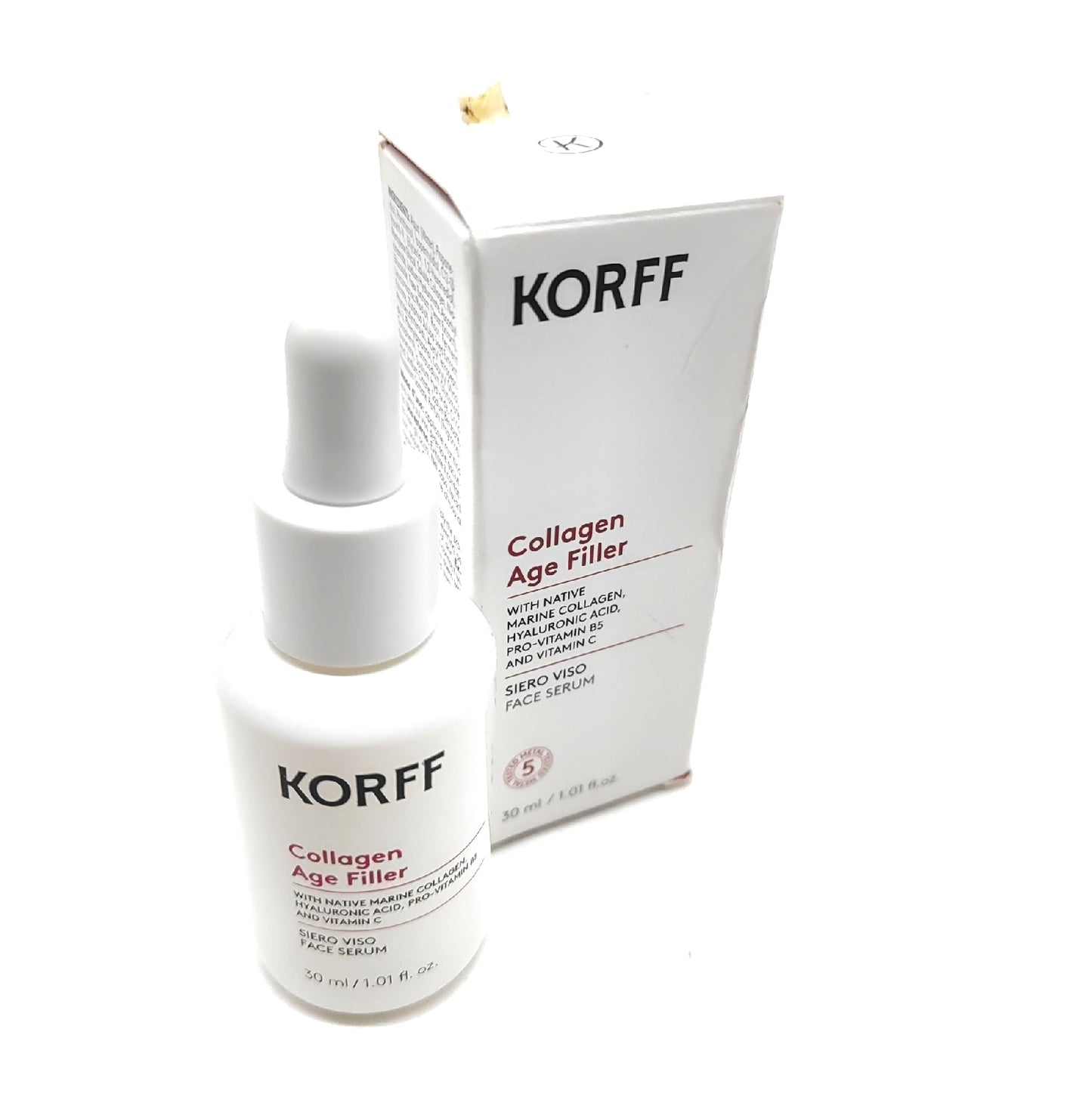 Korff Gesichtsserum Gesichtspflege Collagen Age Filler intensive Korrektur gegen F