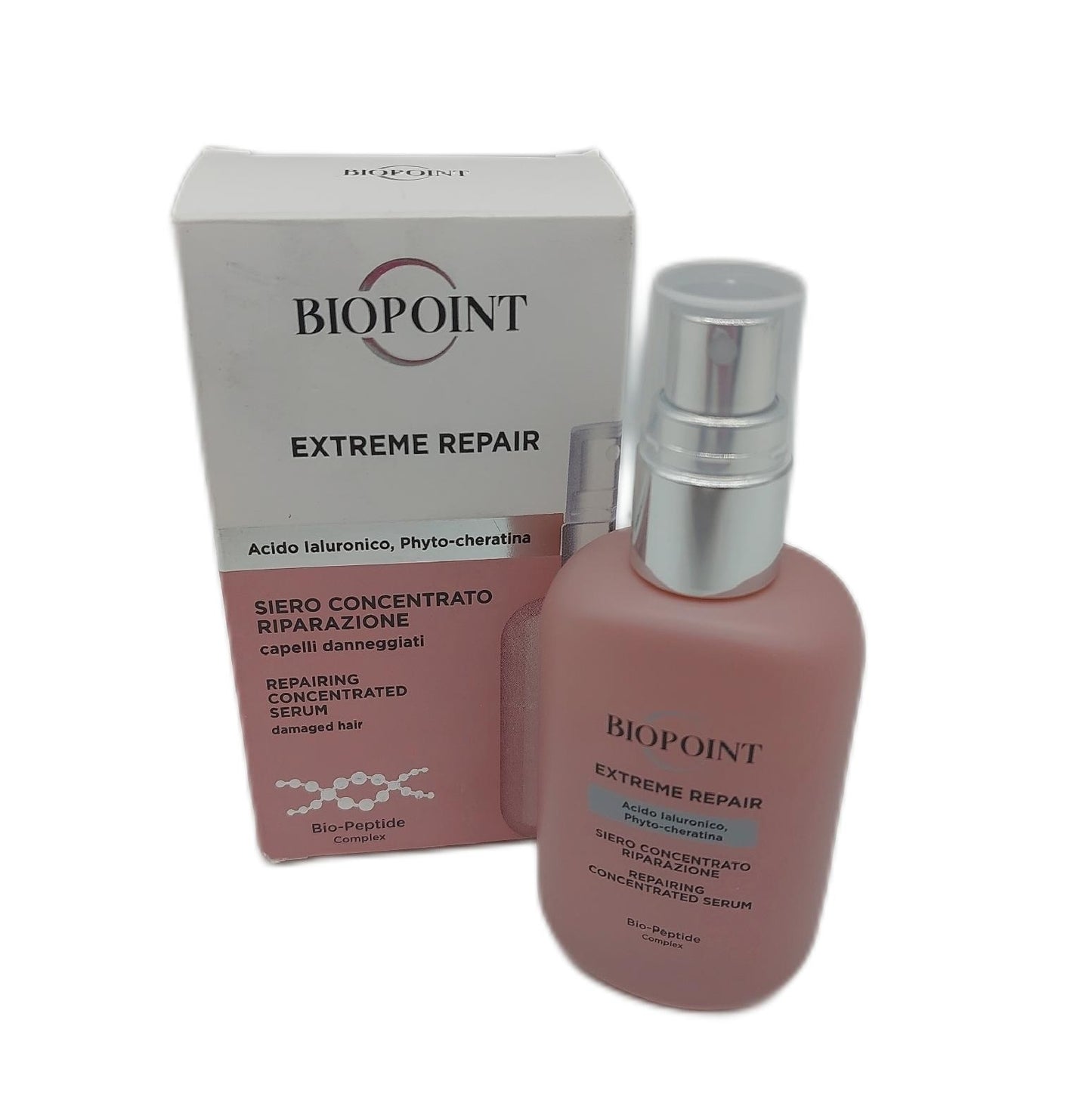 Biopoint Serum Haarpflege Extreme Repair Intensivpflege mit Bio Peptid Komplex Hyal