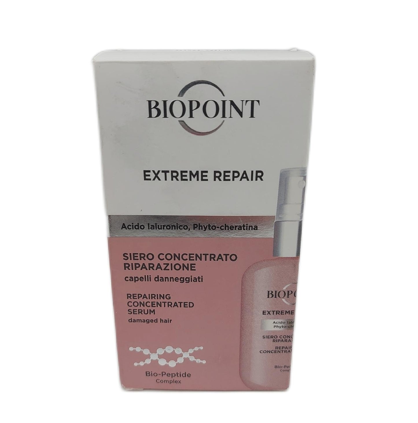Biopoint Serum Haarpflege Extreme Repair Intensivpflege mit Bio Peptid Komplex Hyal