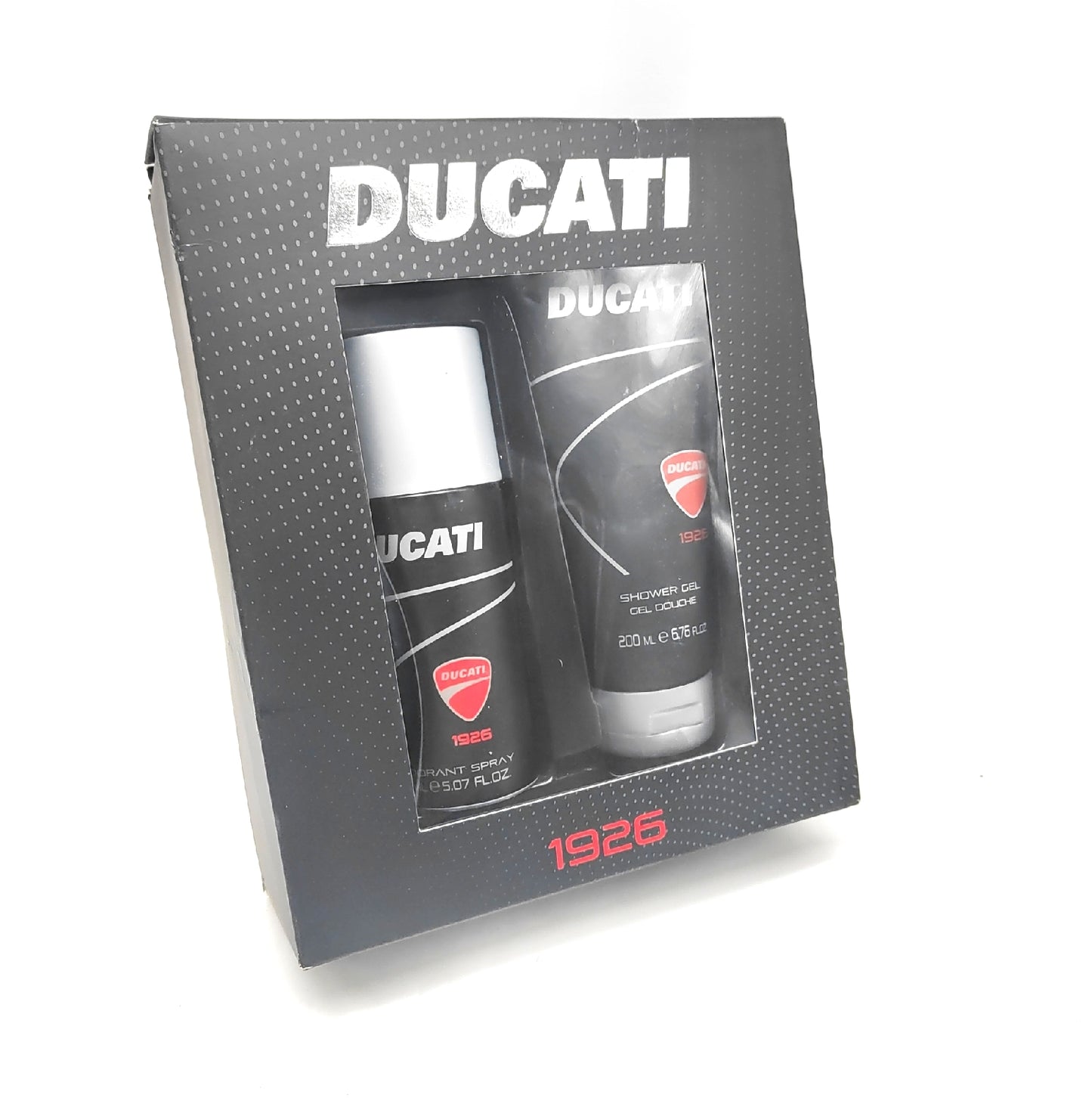 Ducati Geschenkset Bade und Körperpflege Männer Deo Duschgel Holziger orientalischer Duft für