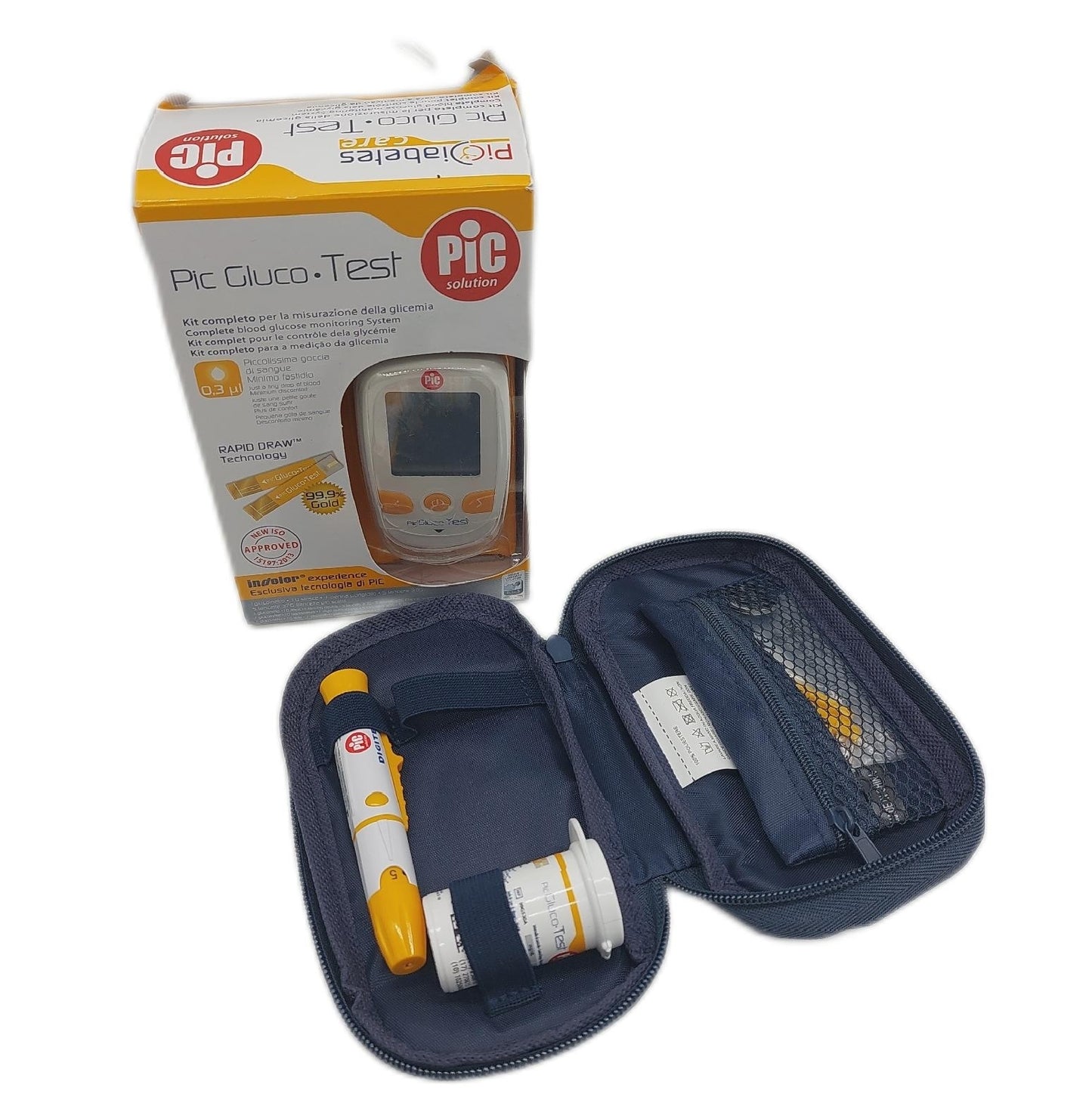 Pic Solution Blutzuckermessgerät Medizinische Geräte Komplettset zur Blutzuckermess