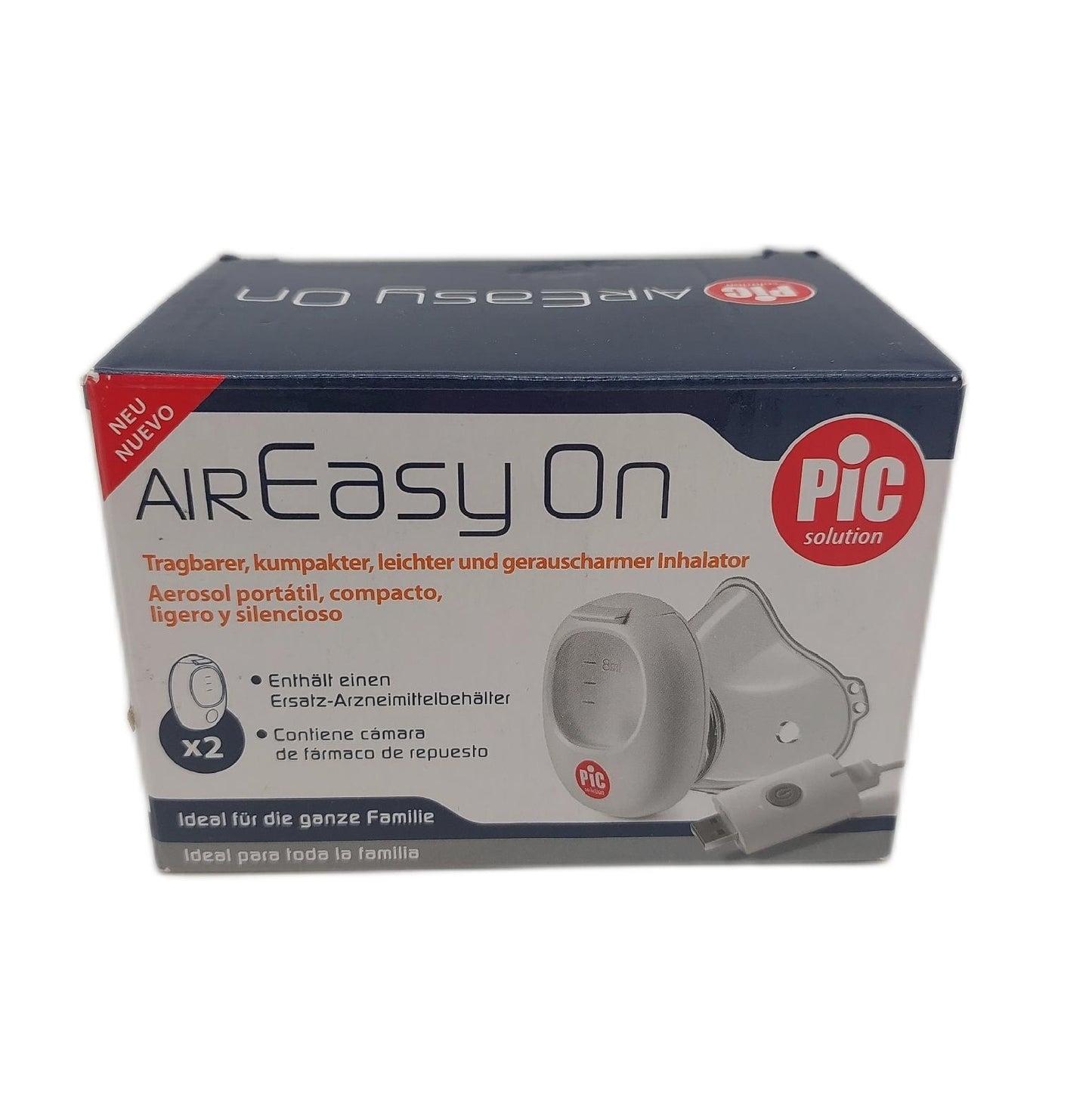 Pic Solution AirEasy On Mesh Technologie Aerosoltherapiegerät Blut (41,99)