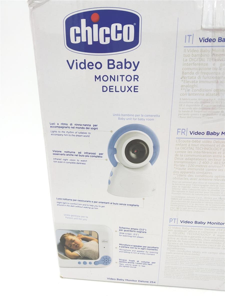 Chicco 00009328000000 Video Baby Monitor Top-Deluxe 254, Mehrfarbig