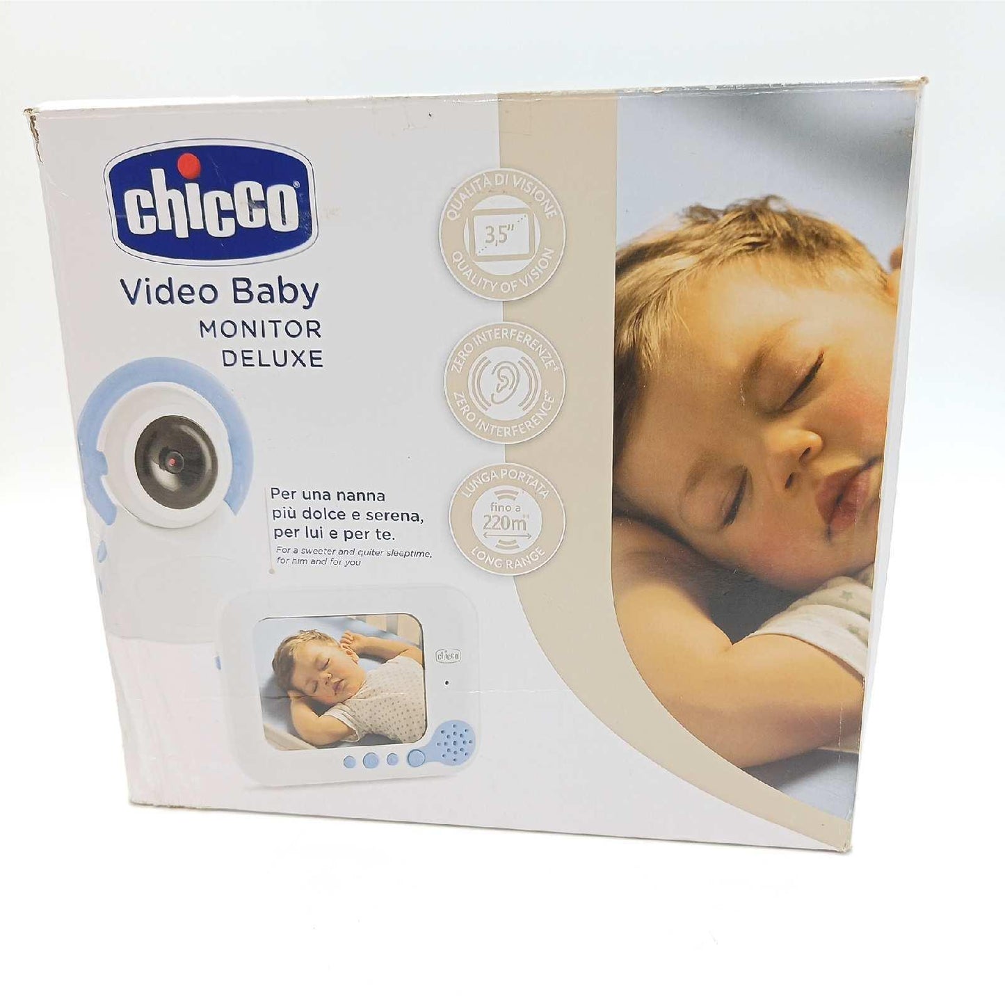 Chicco 00009328000000 Video Baby Monitor Top-Deluxe 254, Mehrfarbig