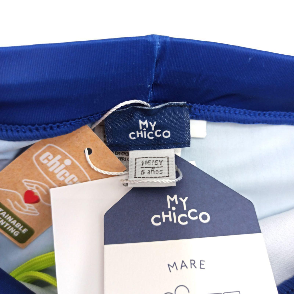 Chicco Jungen Boxer-Badeanzug   Blau 211  6 Jahre