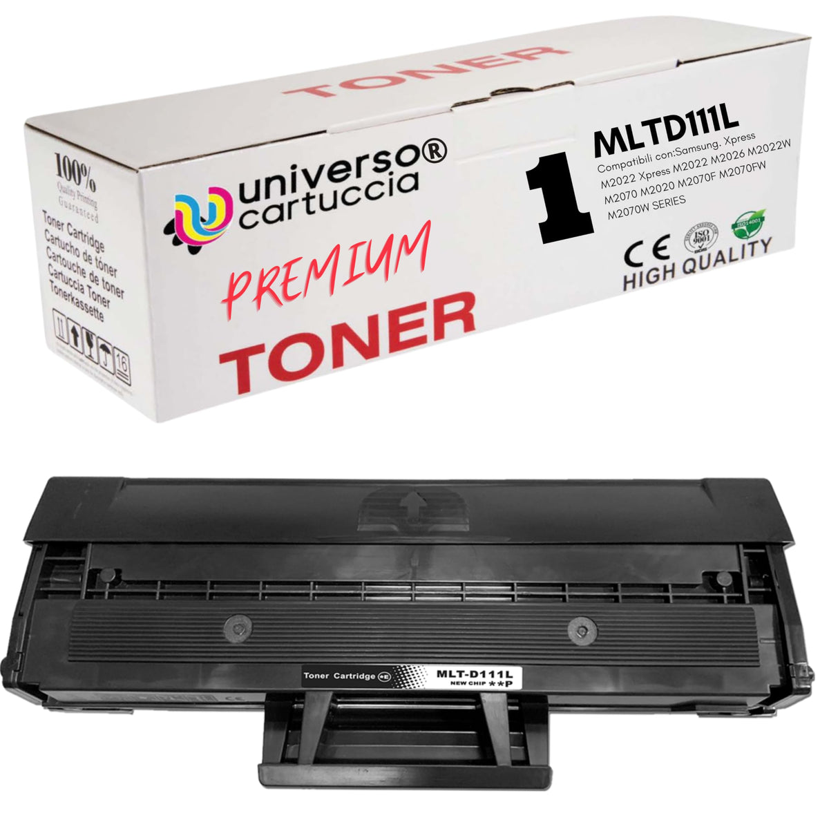 Universo Toner Druckerzubehör Samsung kompatibel MLTD111L MLTD111S hohe Seiten