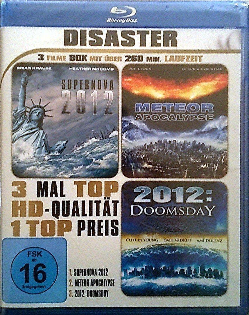 Disaster - 3 Filme Box - Supernova 2012 - Meteor Apocalypse - 2012: Doomsday