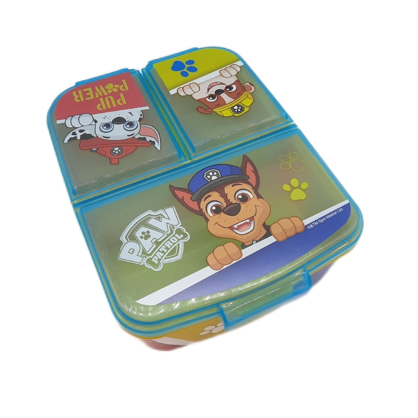 Stor Brotdose Kinder Pausenbox Schulzubehör Paw Patrol Pup Power Pausen Snack Organizer Mehrfachfächer